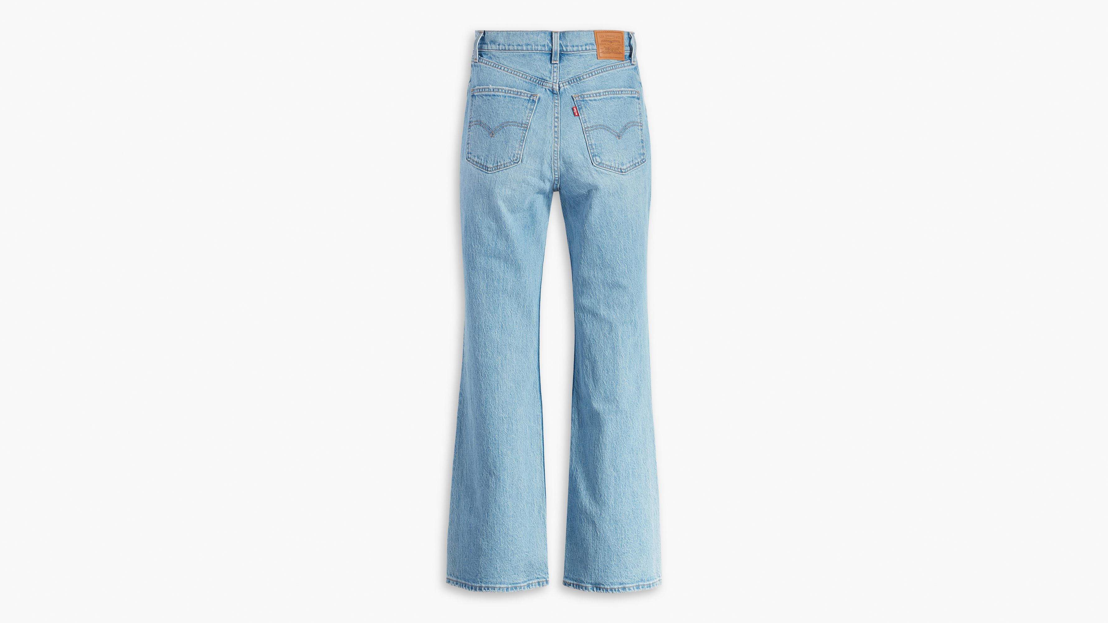 70's High Flare Women's Jeans - Light Wash