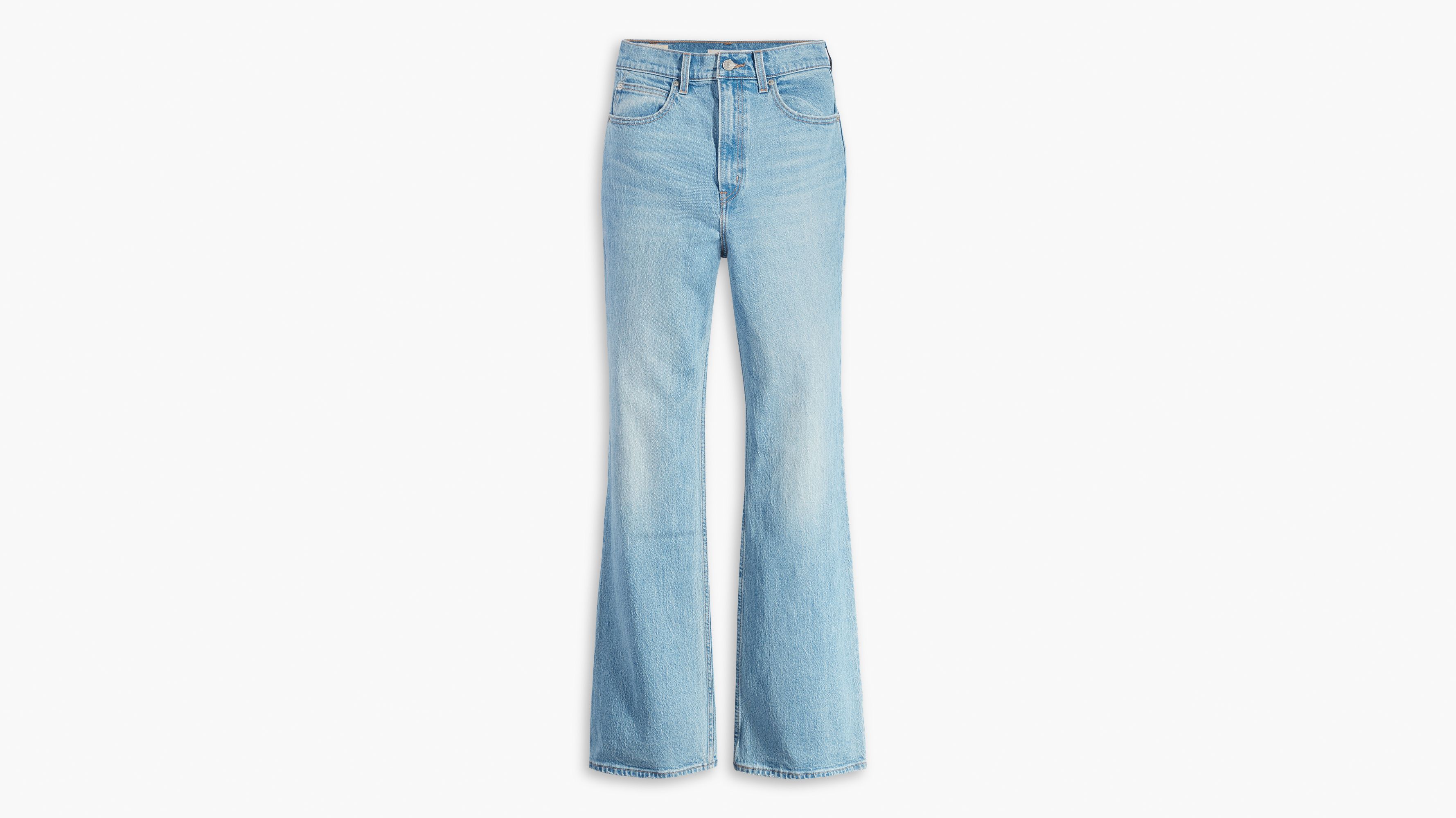 Levi's® 70S HIGH FLARE - Flared Jeans - put it back/light-blue denim 