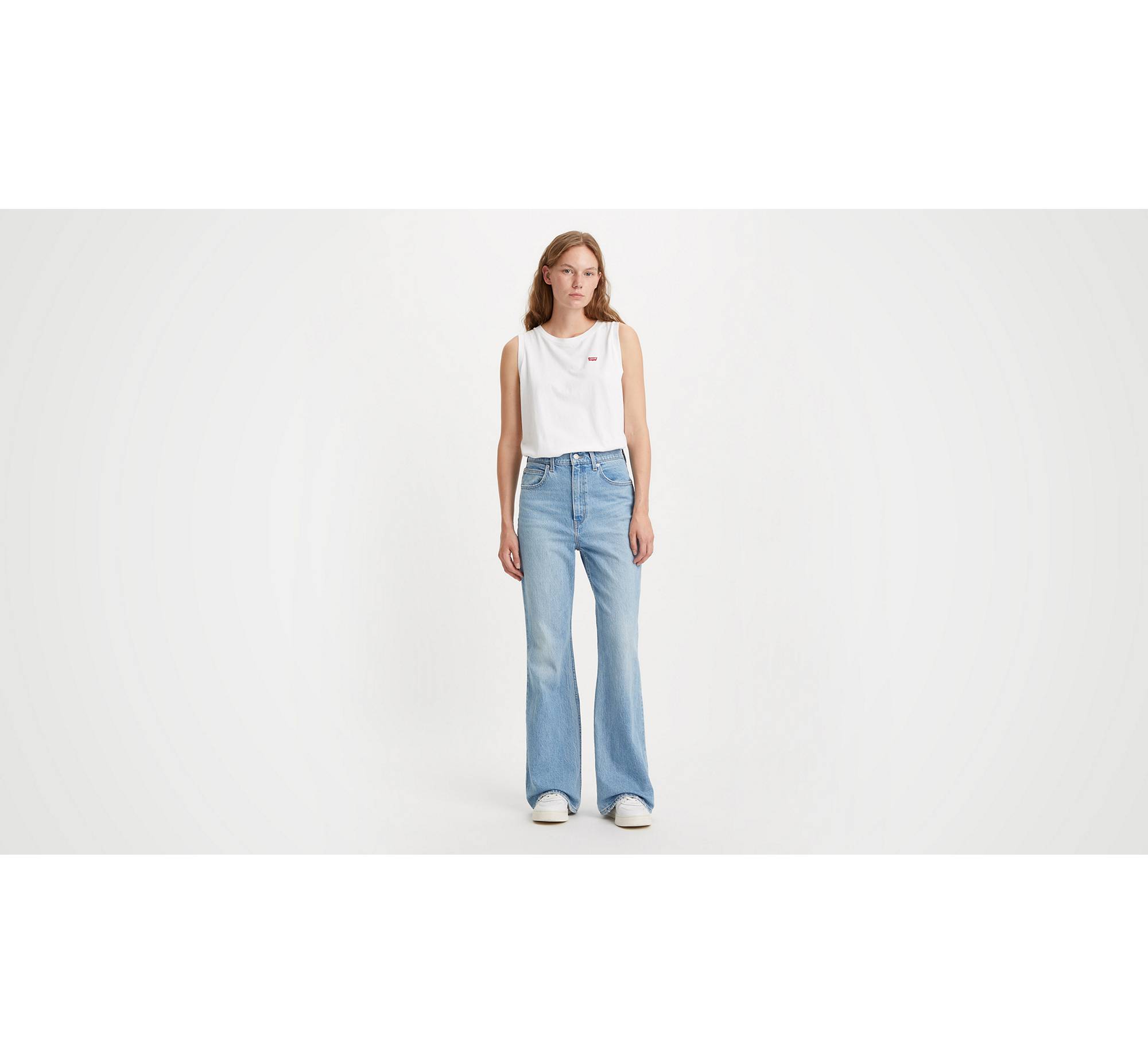 70's High Flare Jeans - Blue | Levi's® SM