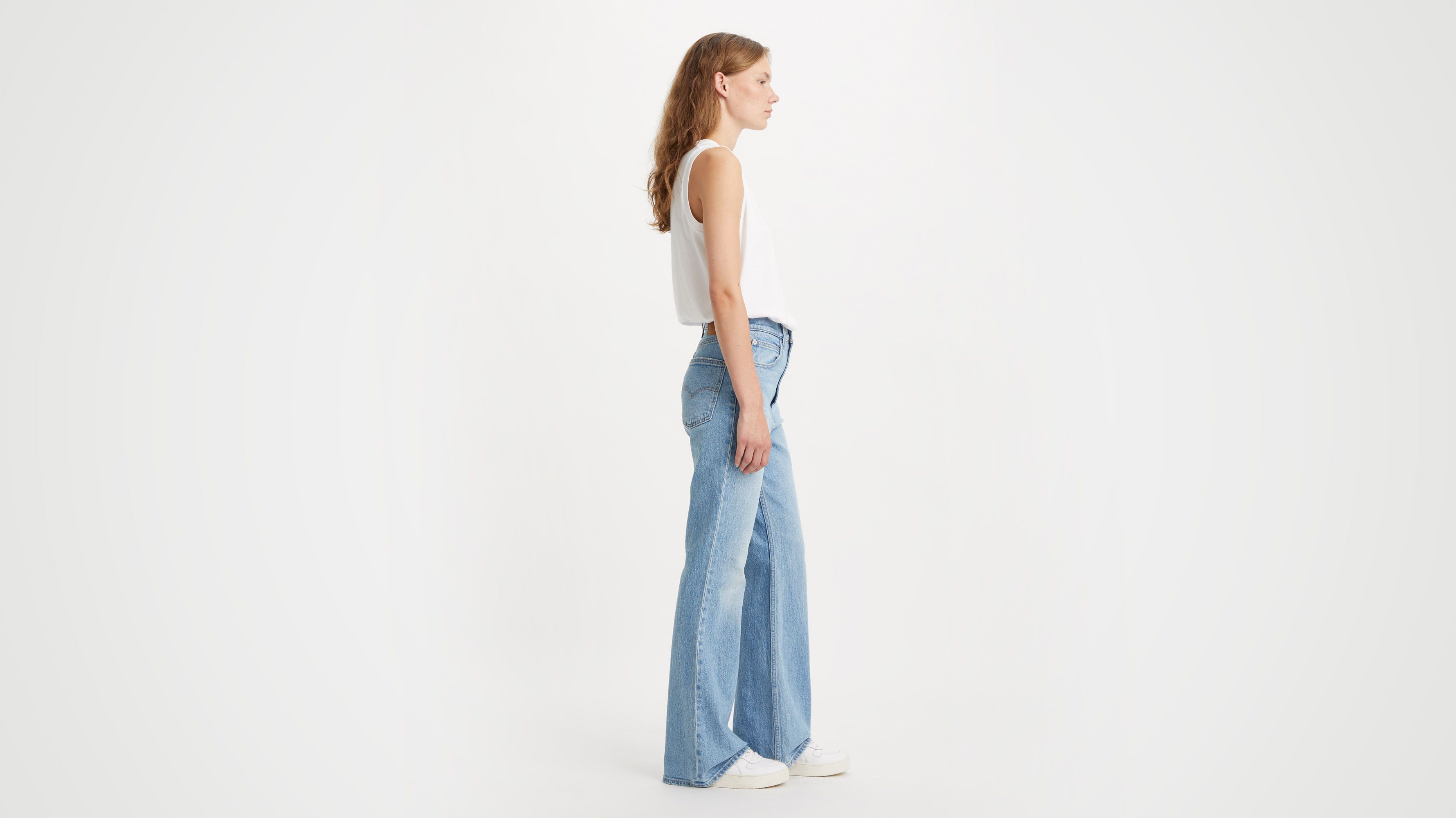 70's High Flare Jeans - Blue | Levi's® KZ