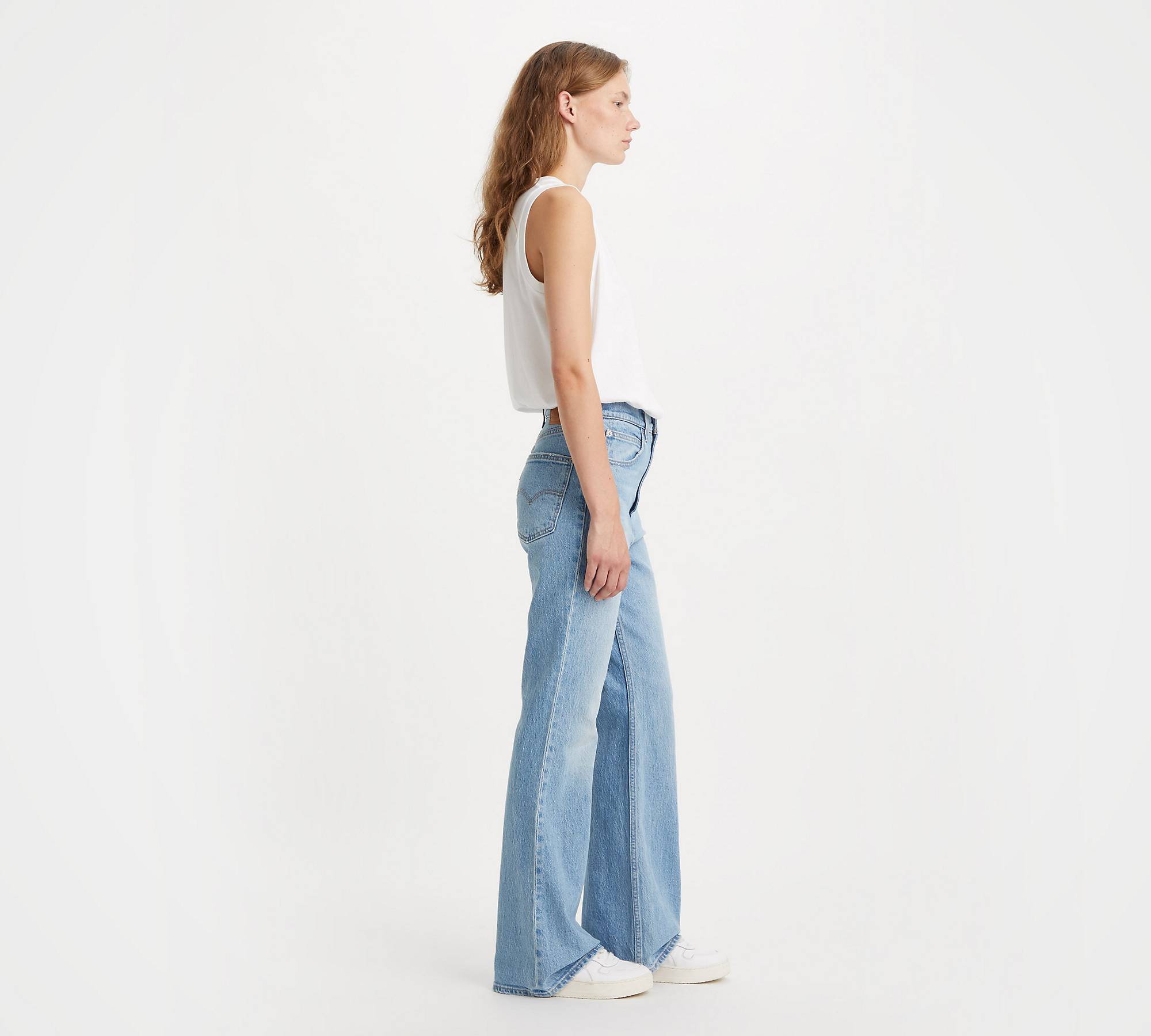 70's High Flare Jeans - Blue | Levi's® FI