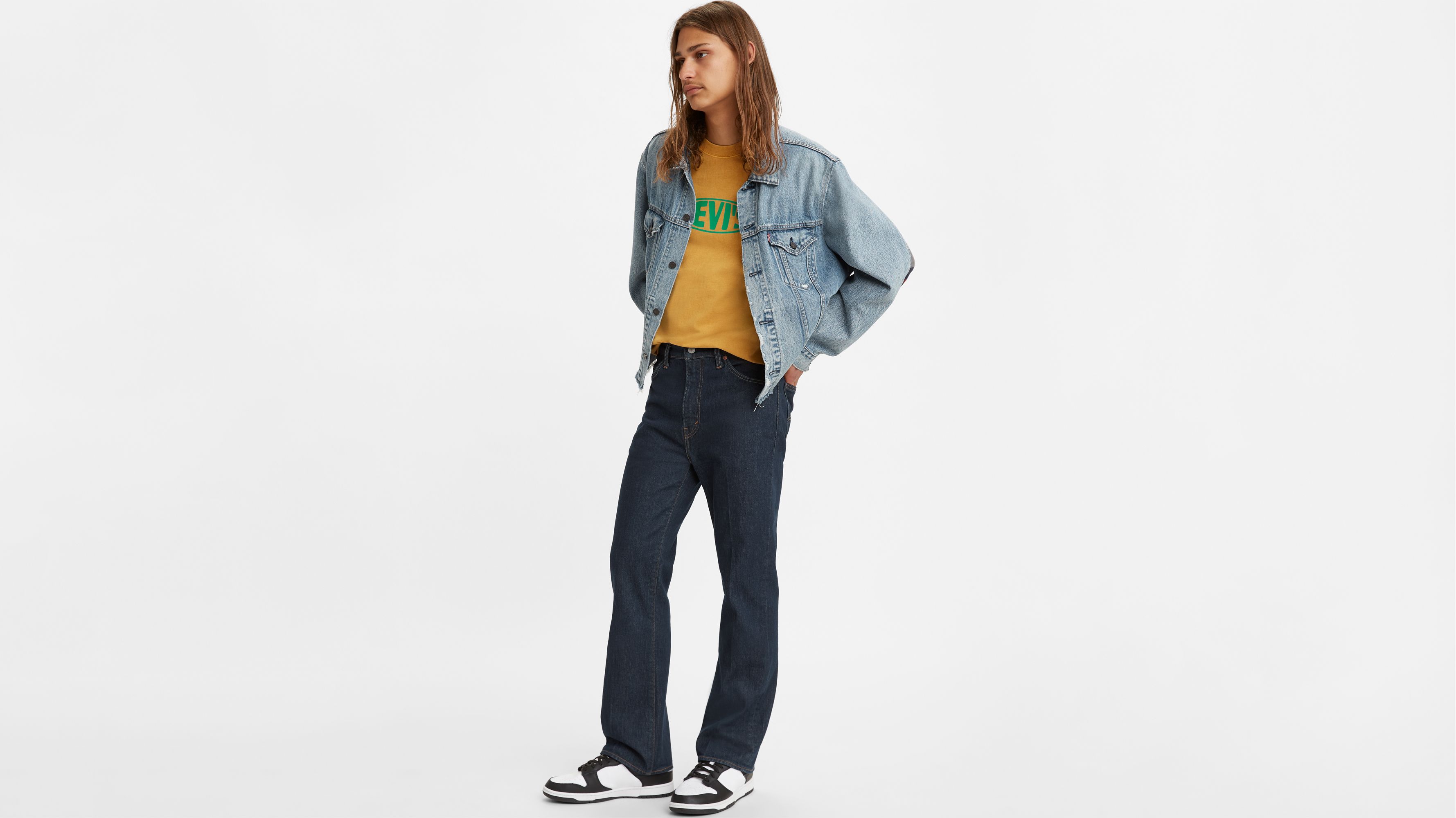 levi's relaxed fit bootcut jeans