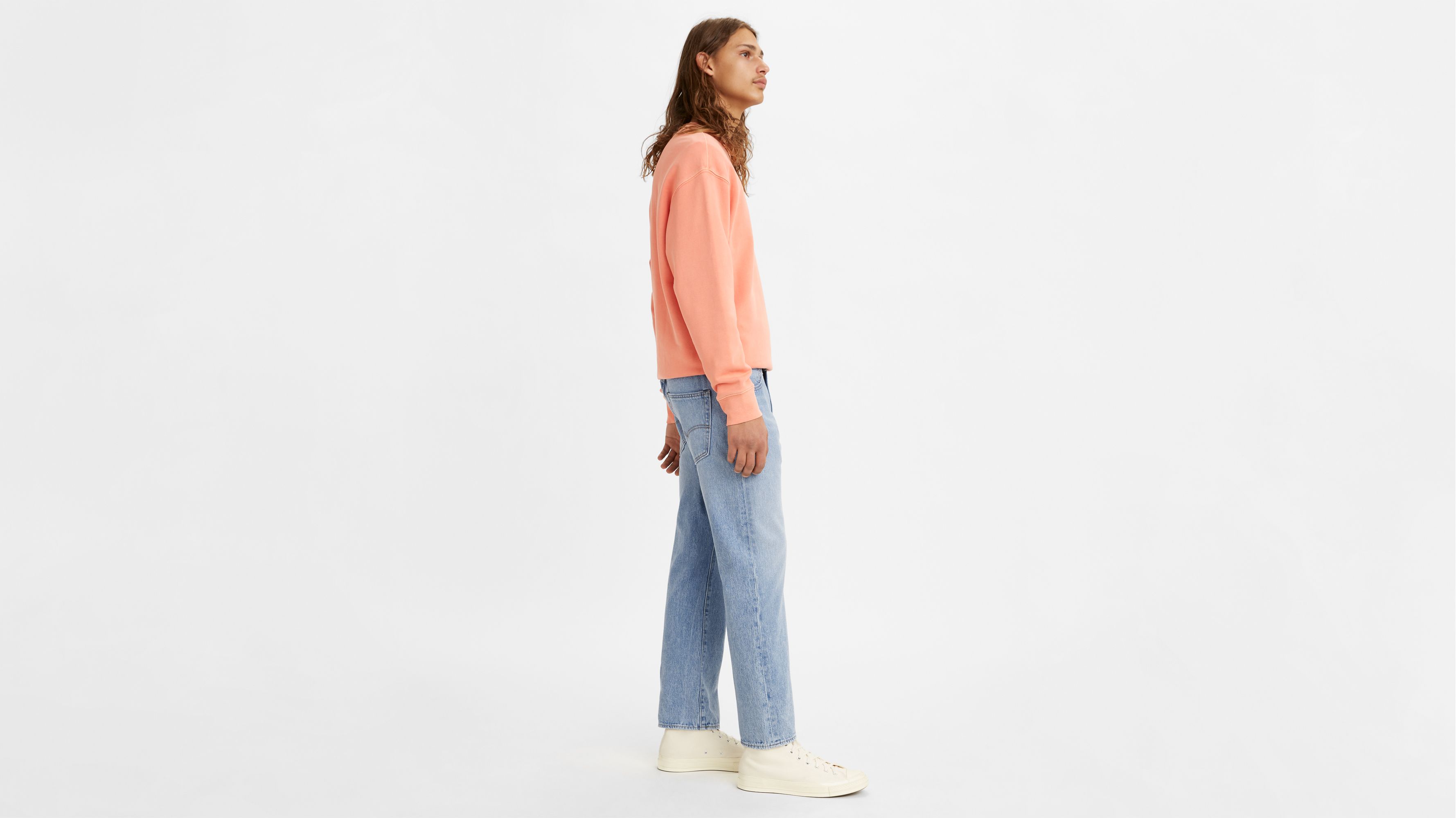 551z™ Authentic Straight Crop Jeans - Blue