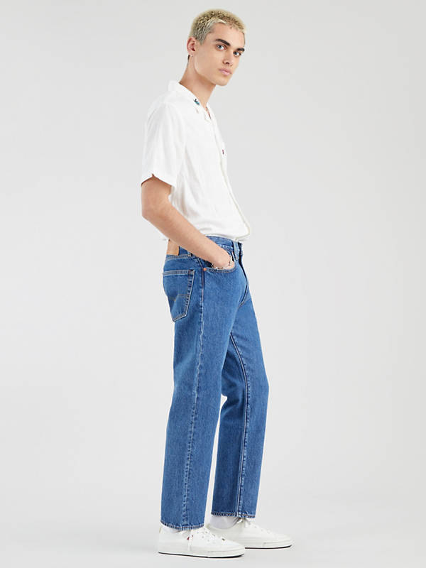 551z⢠Authentic Straight Crop Jeans - Blue | Levi's® DK