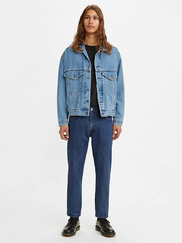 551z⢠Authentic Straight Crop Jeans - Blue | Levi's® PL