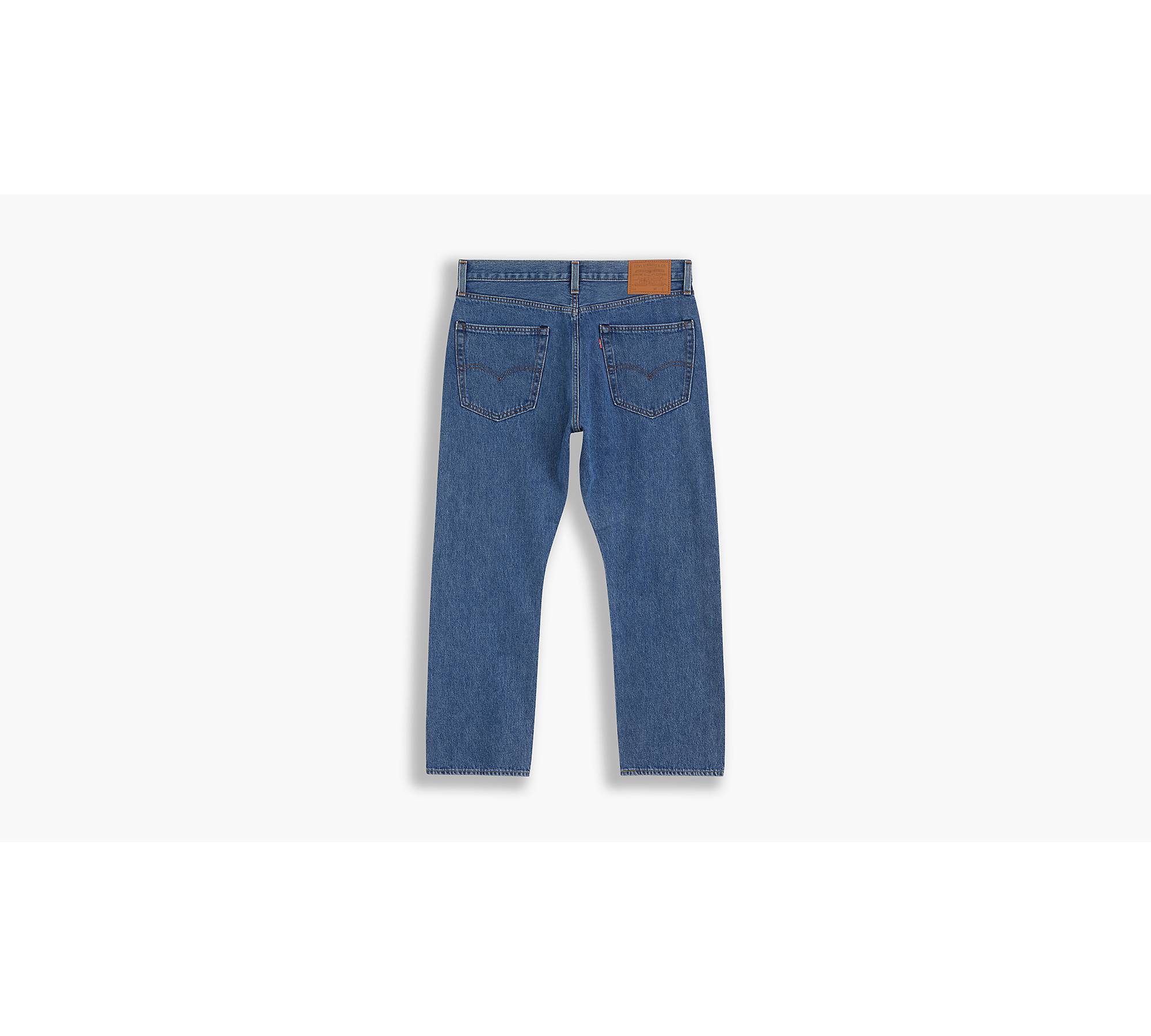 551z™ Authentic Straight Crop Jeans - Blue | Levi's® GB
