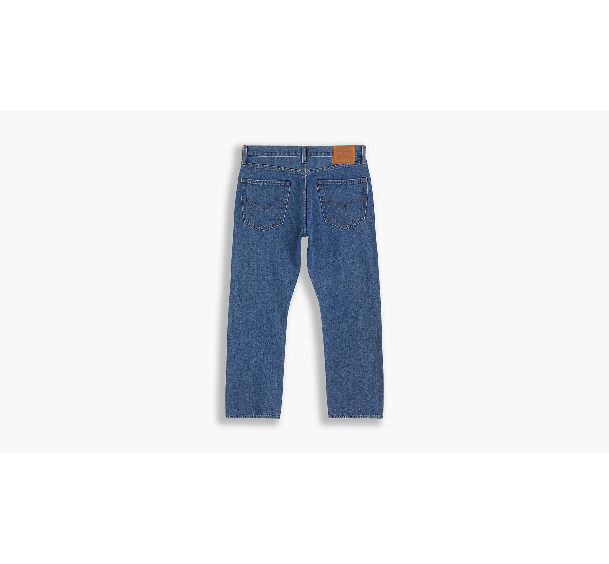 551z™ Authentic Straight Crop Jeans - Blue | Levi's® GI