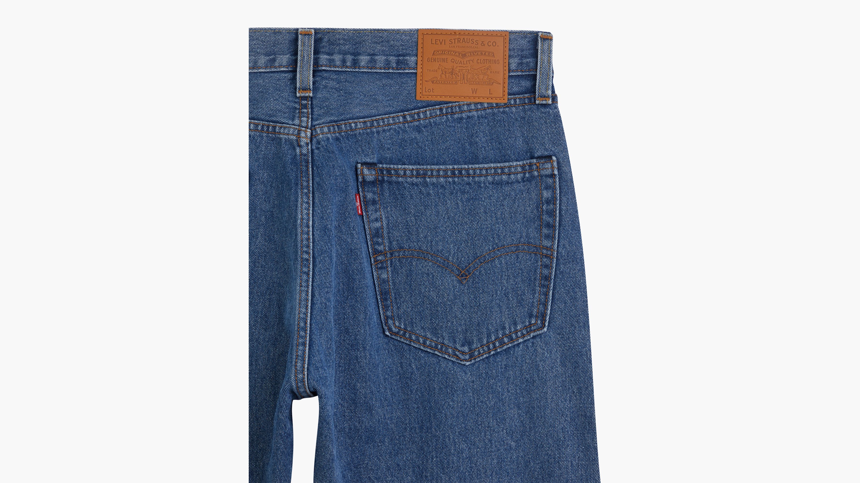 551z™ Authentic Straight Crop Jeans - Blue | Levi's® XK