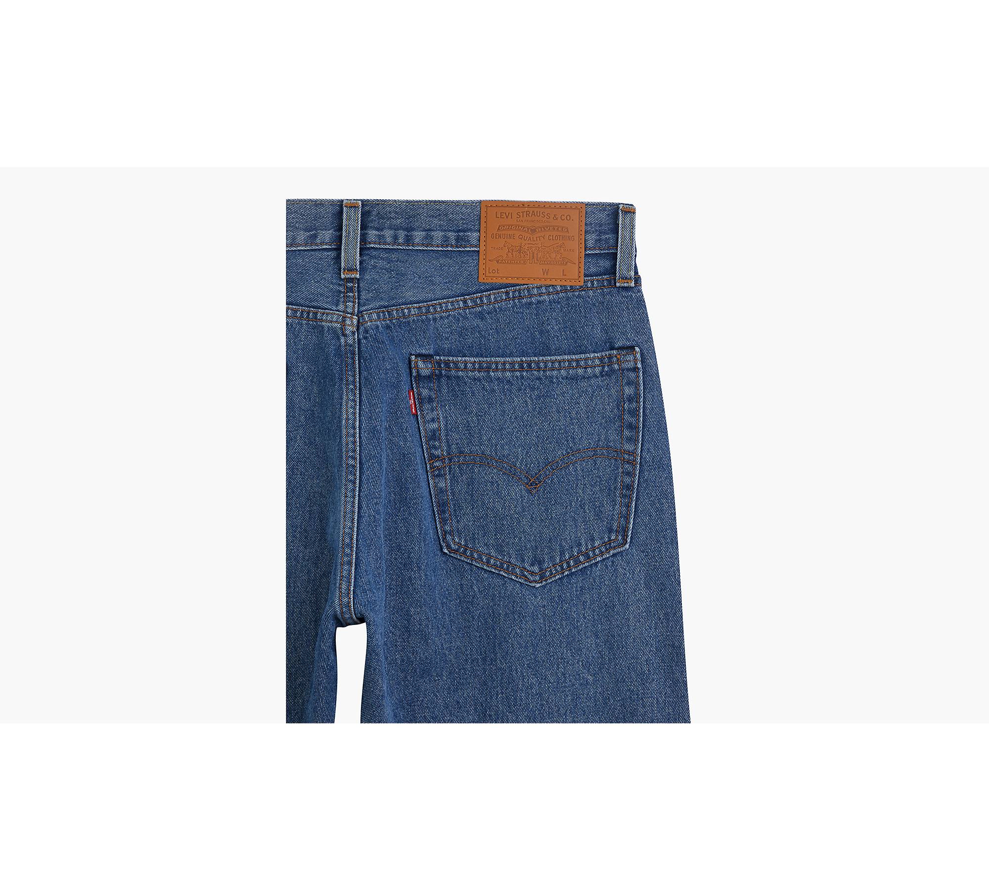 551z™ Authentic Straight Crop Jeans - Blue | Levi's® FR