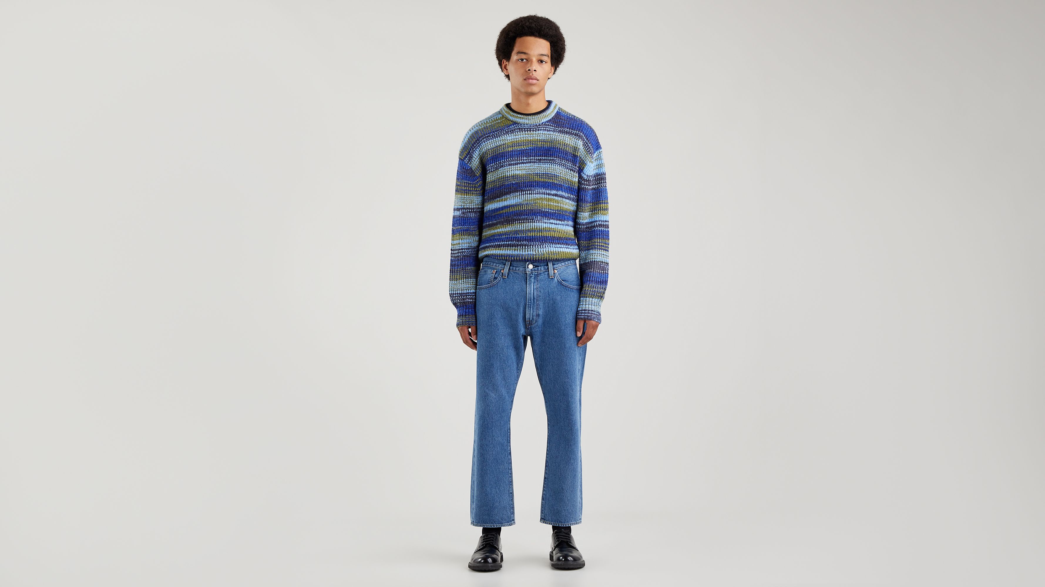 551Z™ Authentic Straight Crop Jeans 1