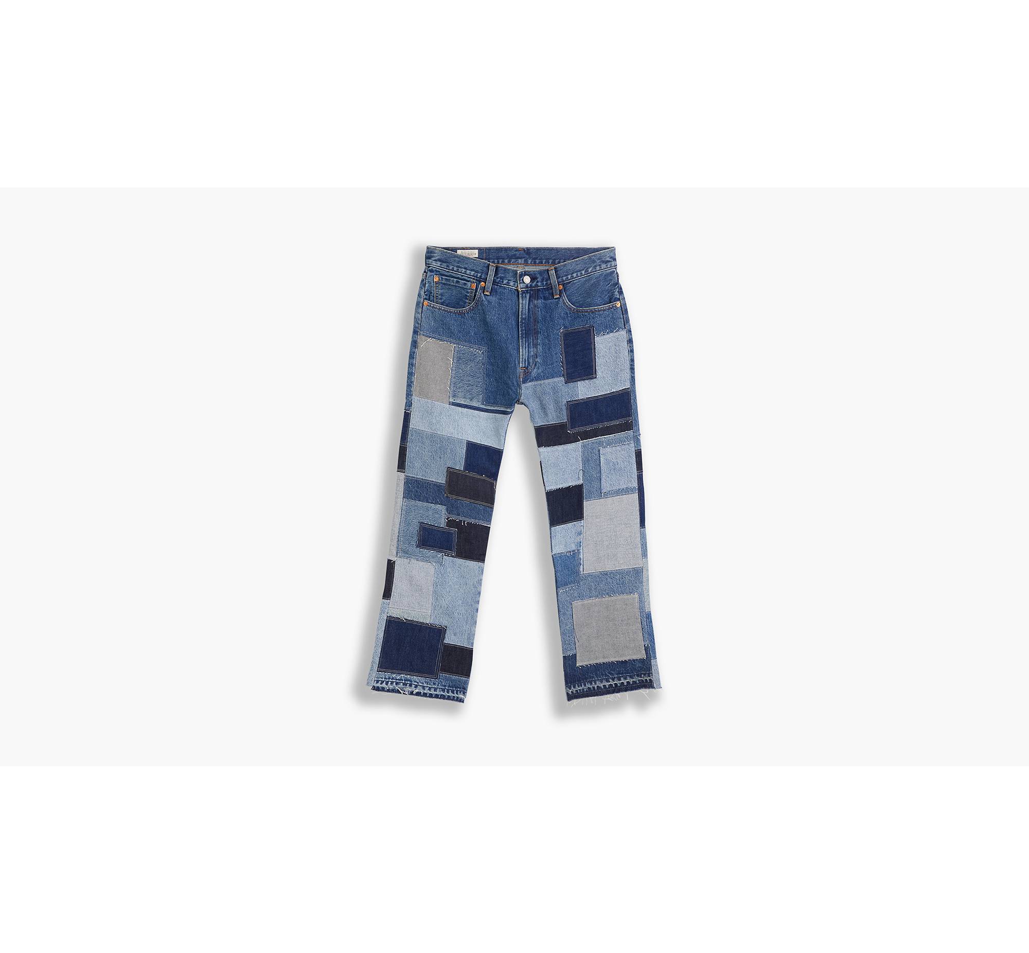 551z™ Authentic Straight Crop Jeans - Blue | Levi's® GR