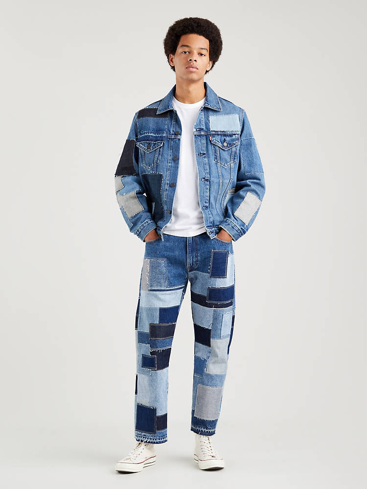 551z⢠Authentic Straight Crop Jeans - Blue | Levi's® FR