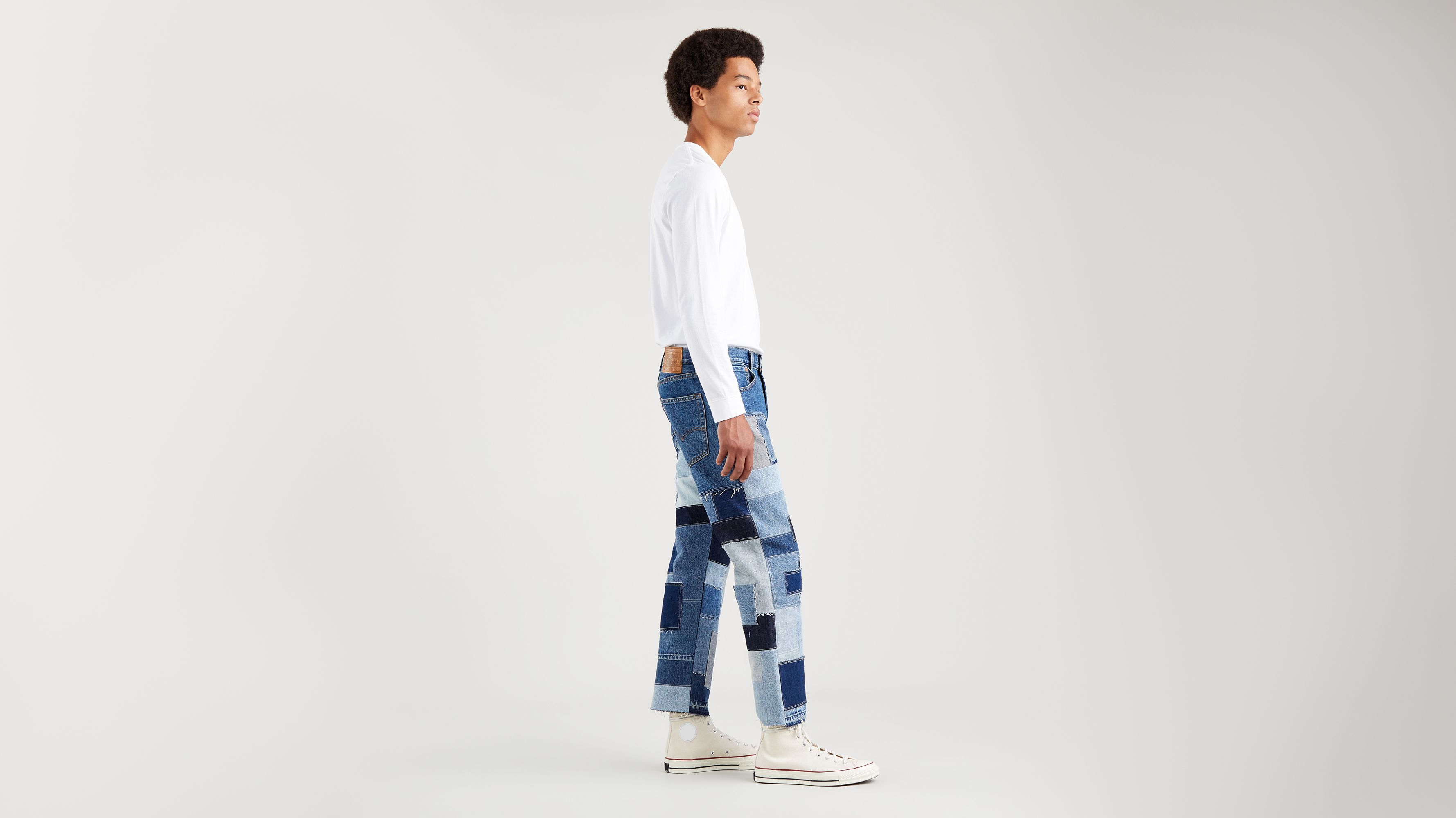 levi's straight cropped jeans