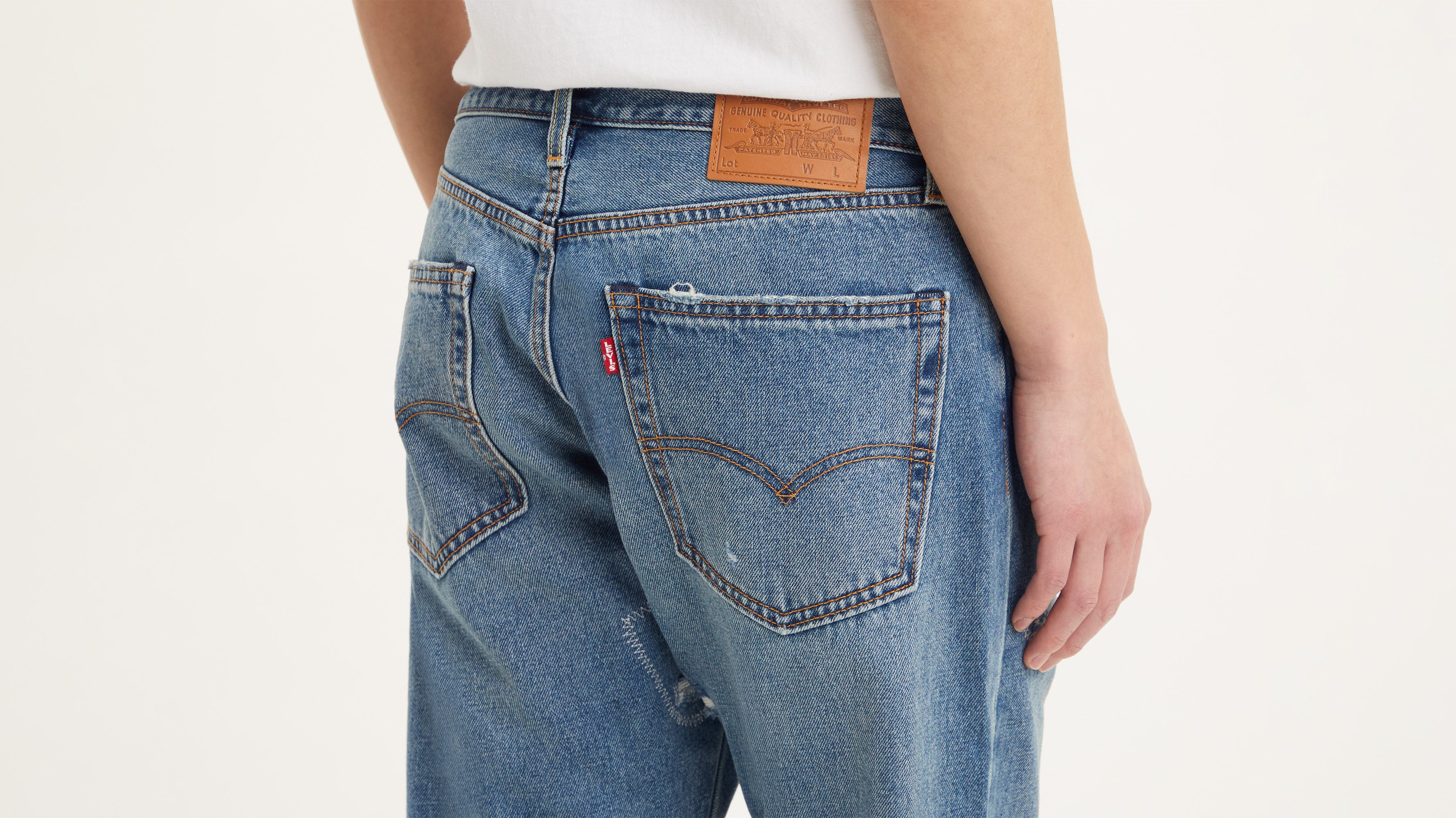 551Z™ Authentic Straight Crop Jeans 4