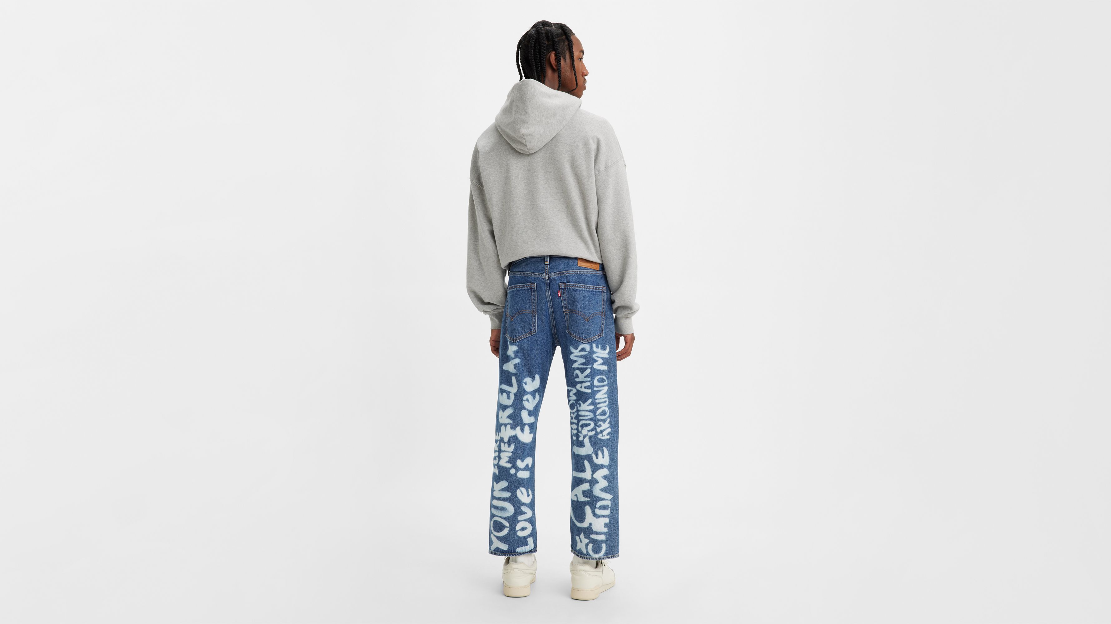 551™ Z Authentic Straight Fit Cropped Men's Jeans - Dark Wash