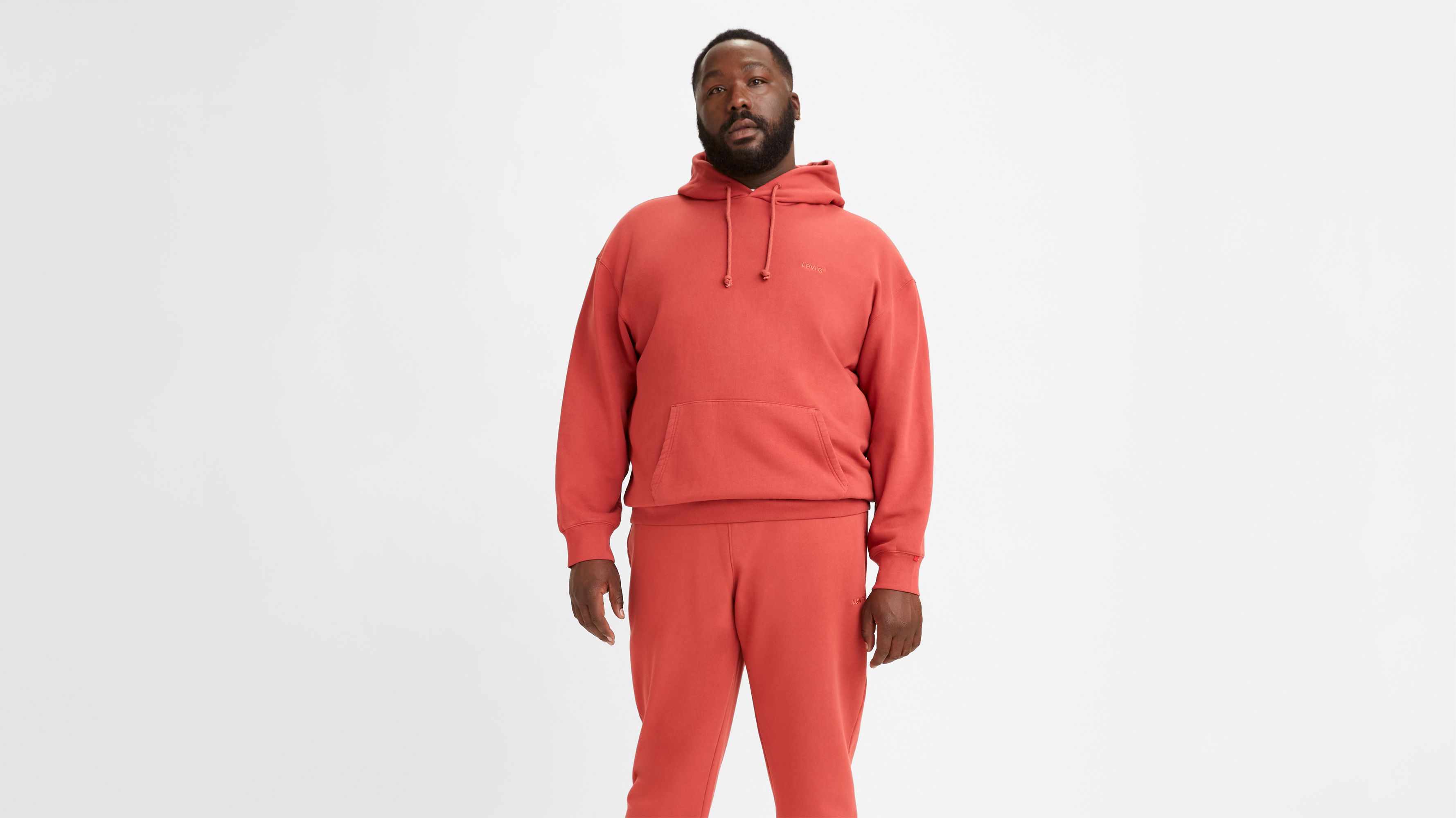 Levis hoodie red new arrivals