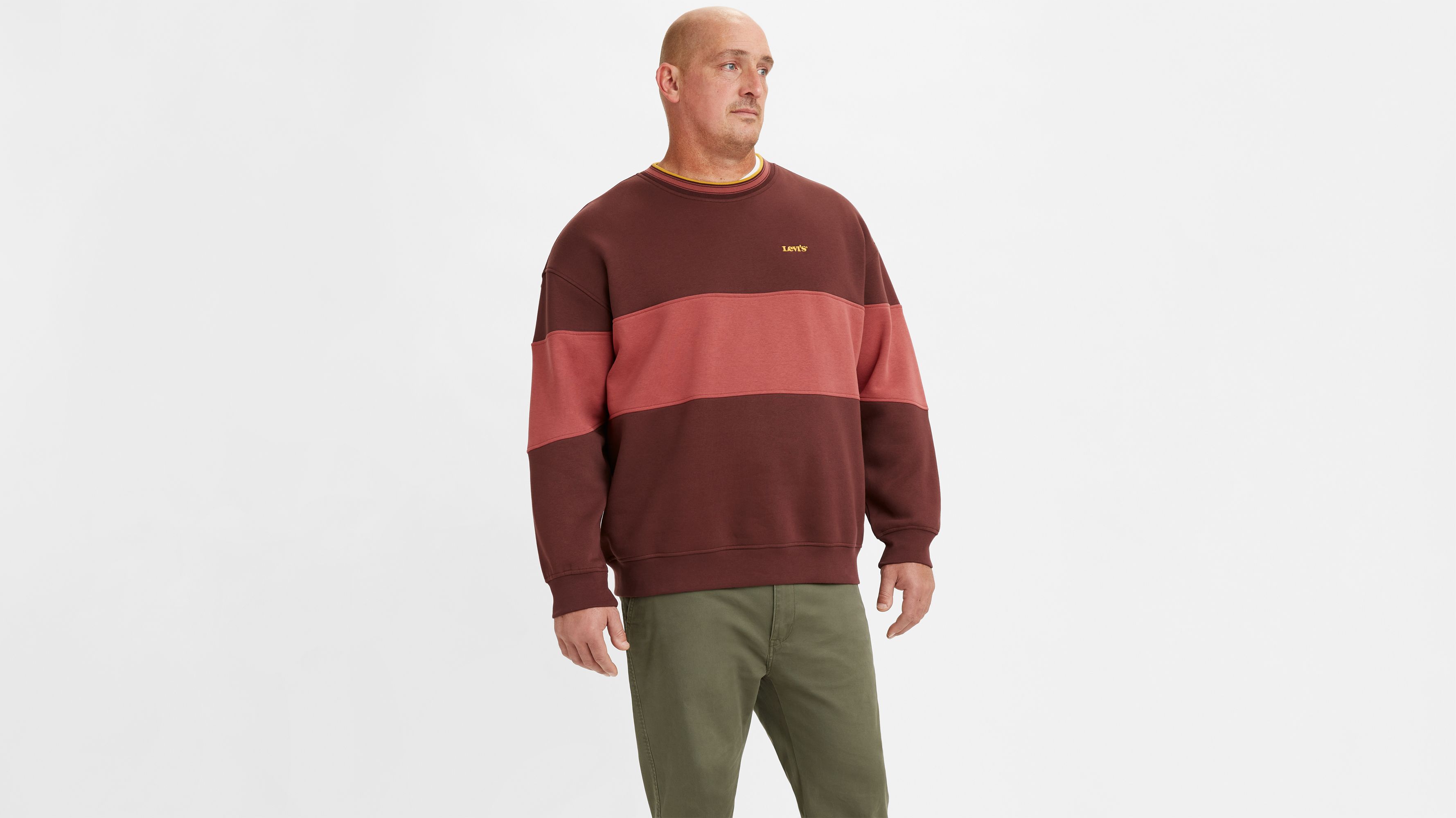 Levis sales colorblock crewneck