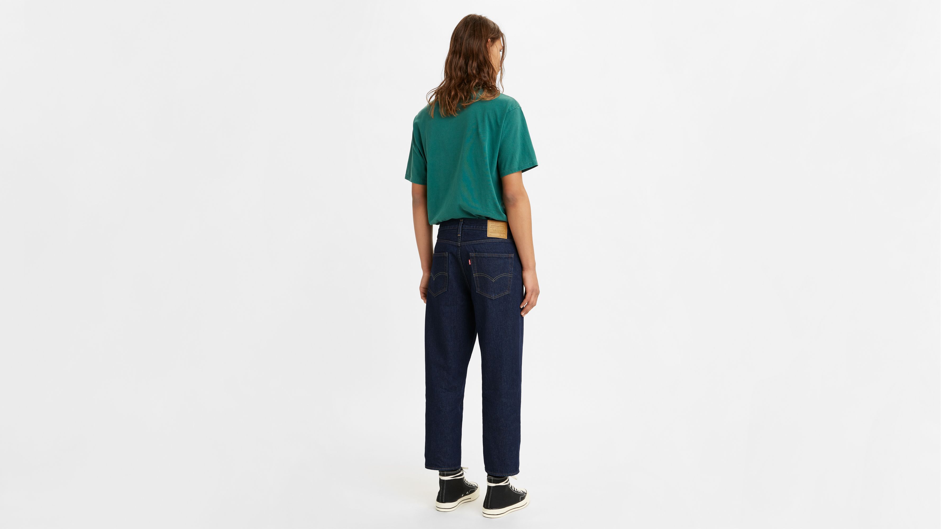 Stay Loose Taper Cropped Men's Jeans 4