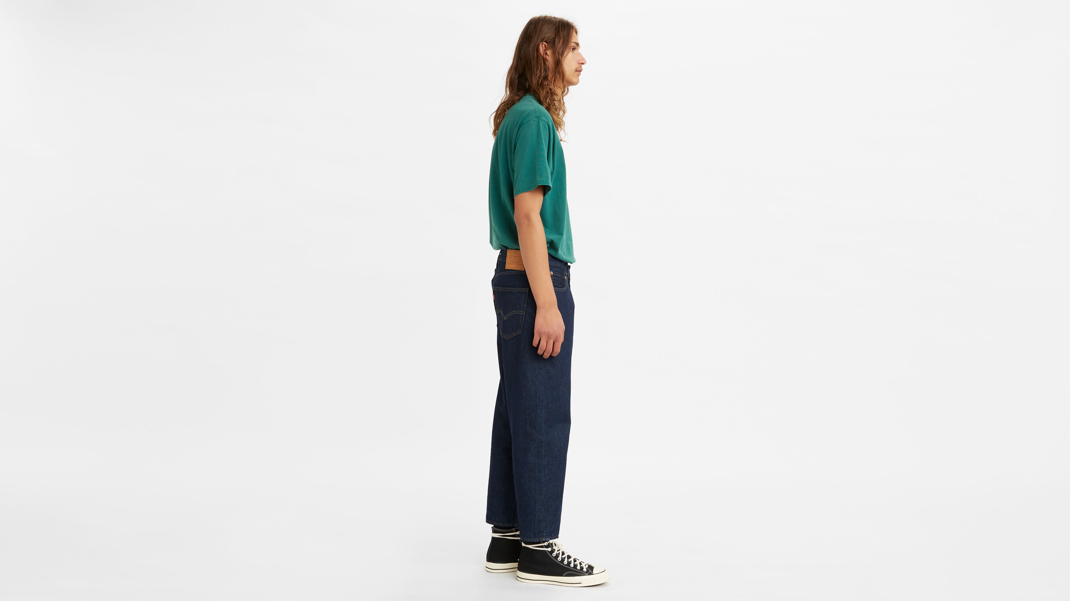 Stay Loose Taper Cropped Men's Jeans 3