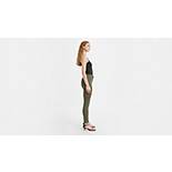 721 High Rise Skinny Exposed Button Twill Pants 2