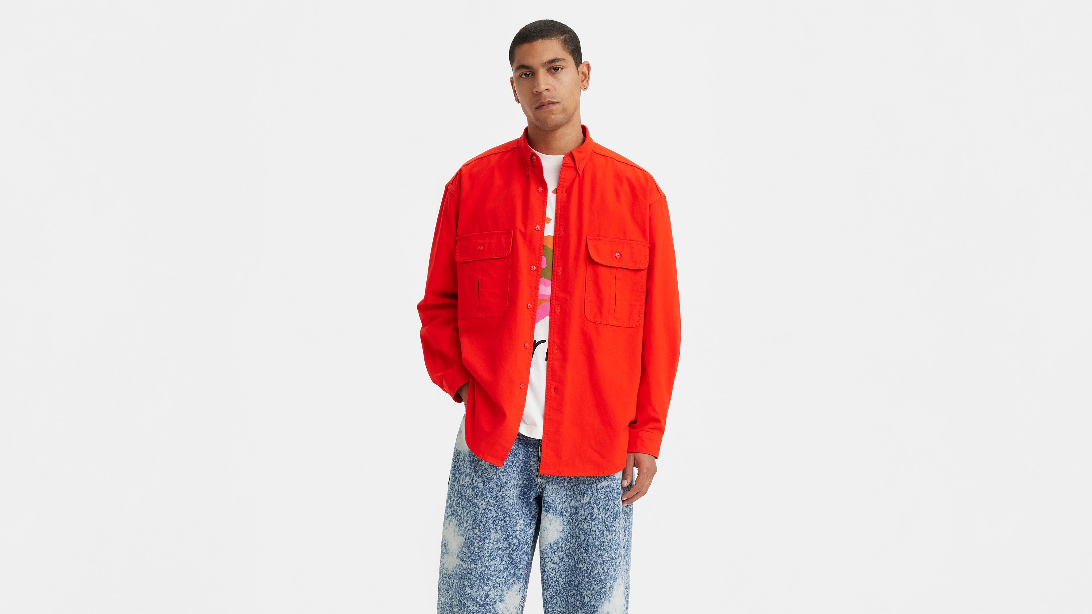 Levi's® Skate™ vævet skjorte 4