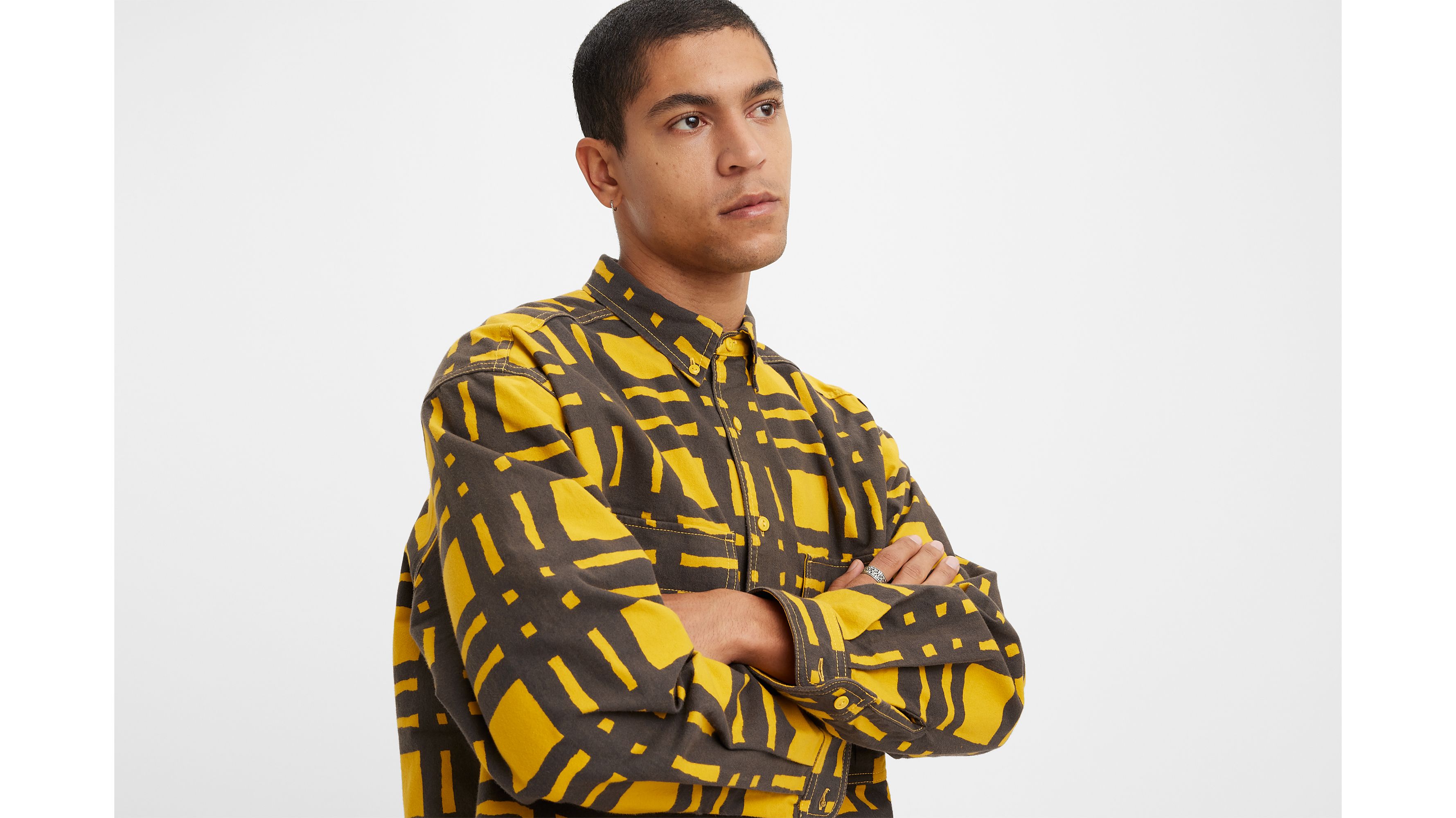 Gajess Sleepy Over Shirt シャツ レモンイエロー Sleepy Over Shirt | Gajess