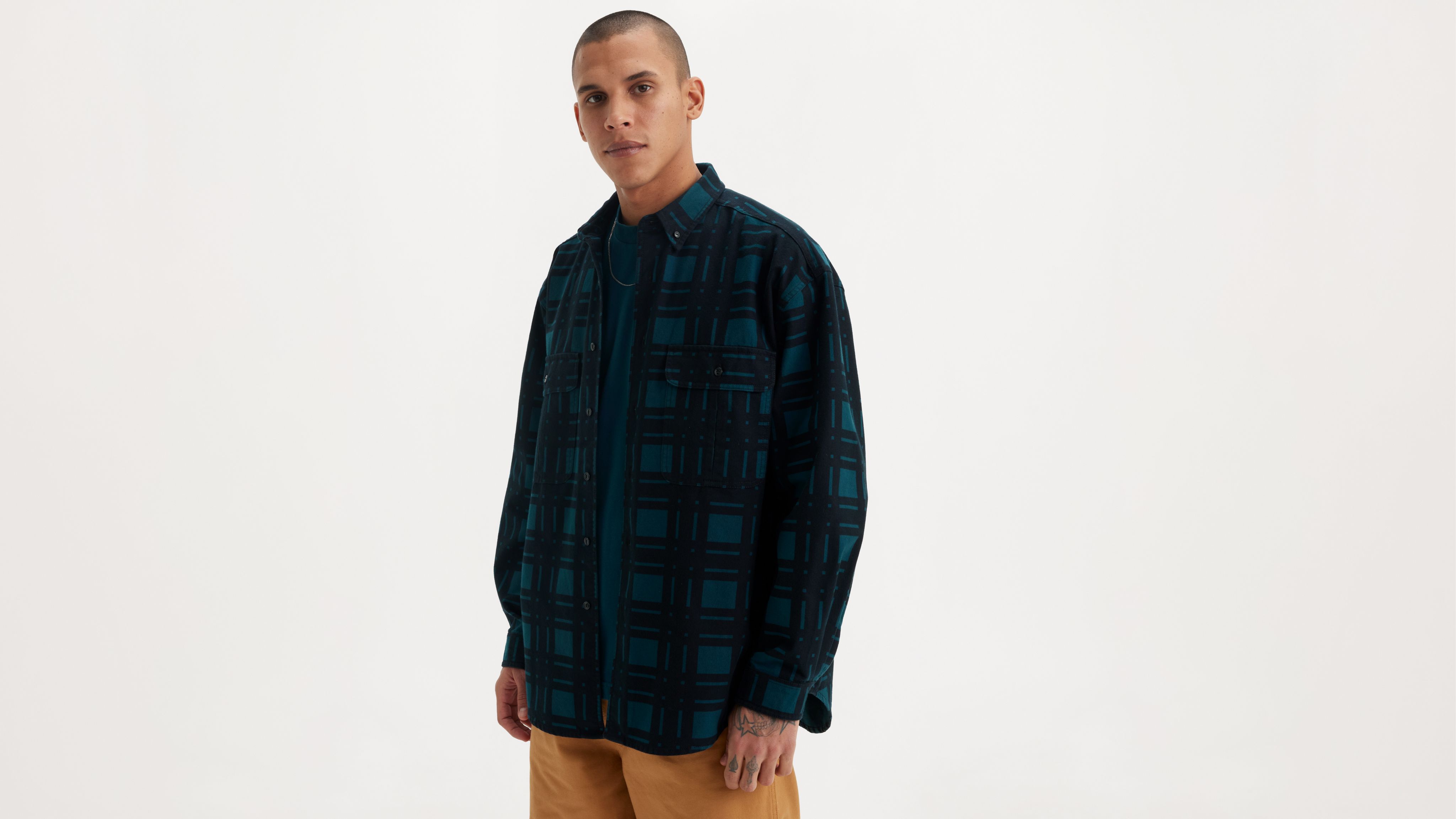 Levi’s® Skateboarding Woven Long-Sleeve Shirt 1