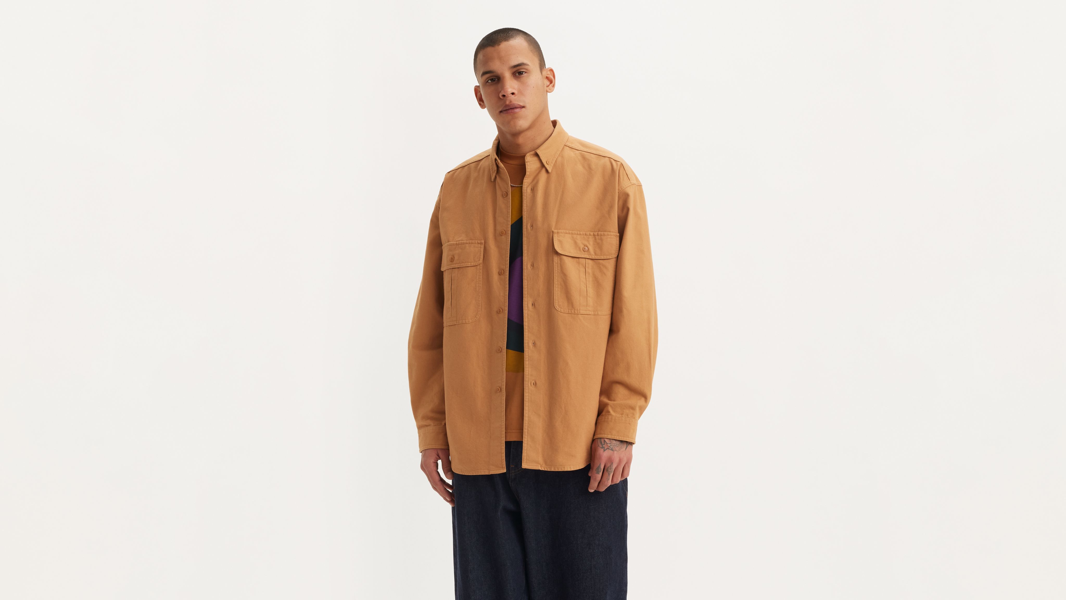 Levi’s® Skateboarding Men’s Woven Long-Sleeve Shirt 4