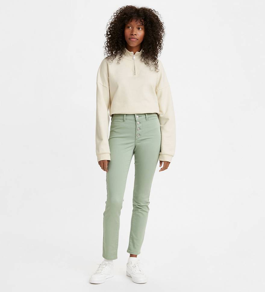 311 Shaping Skinny Women's Jeans - Green | Levi's® US