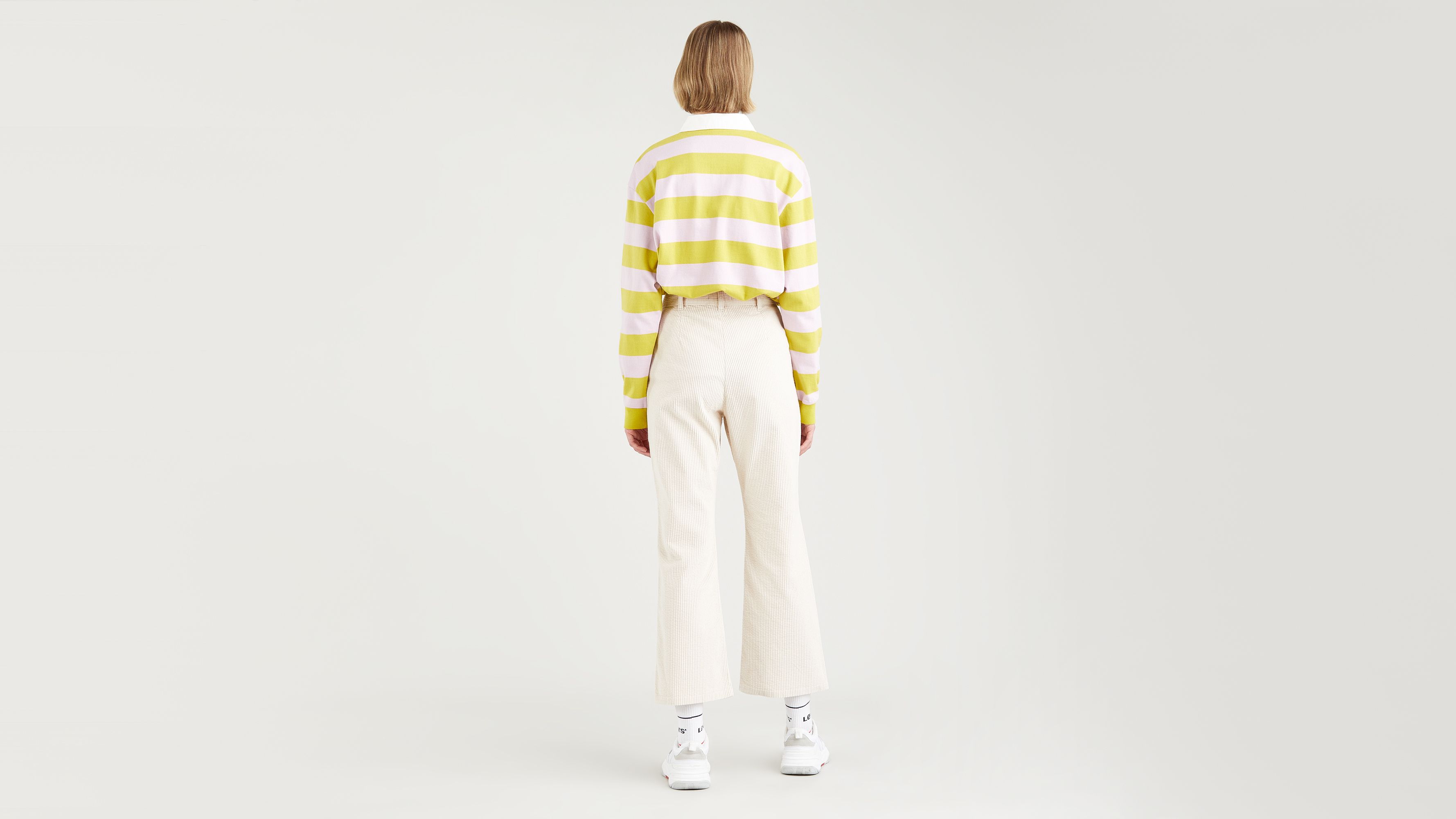 Math Club Fløjlsbukser med svaj 3