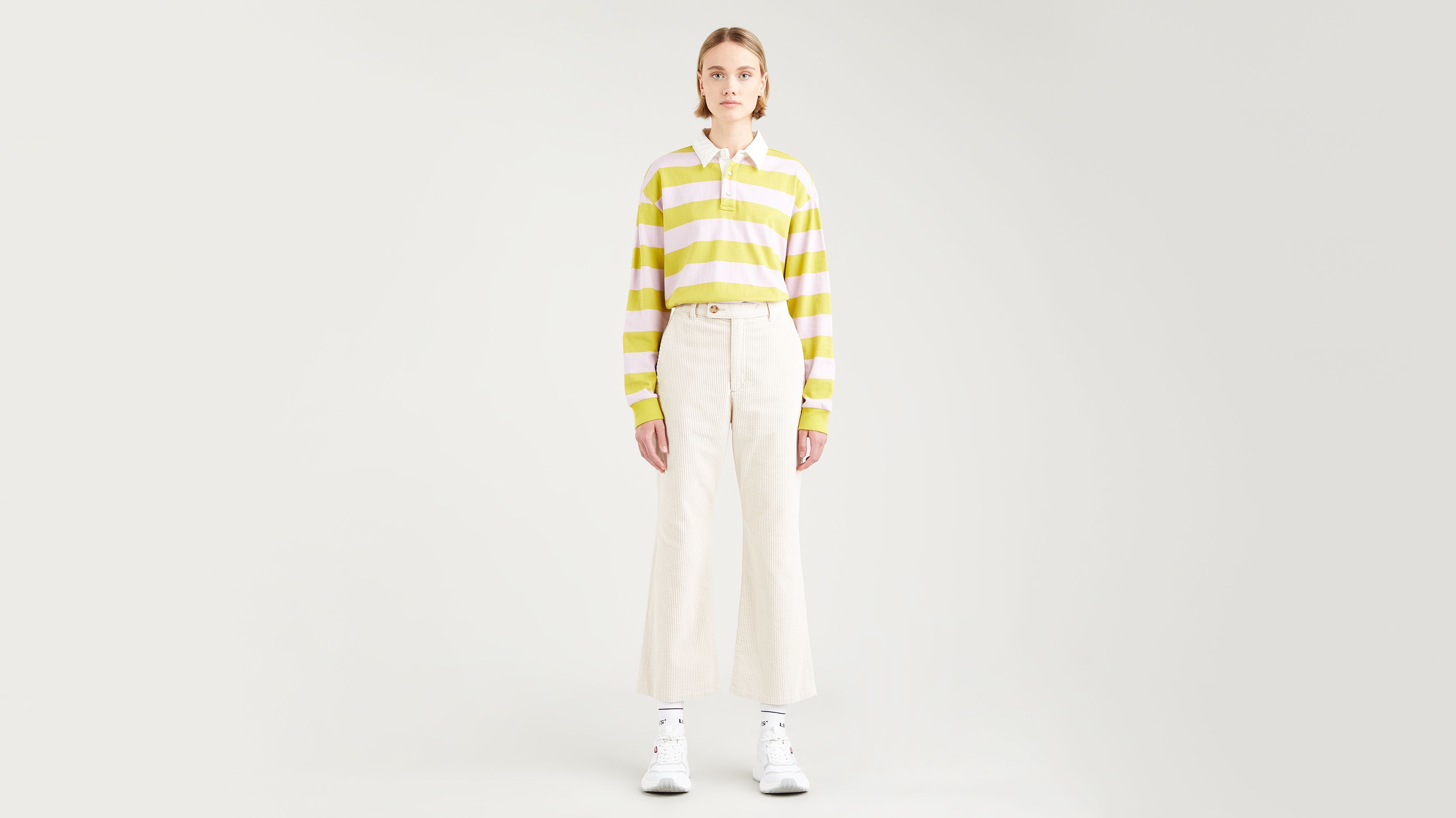 Pantalon velours Math Club Flare 1