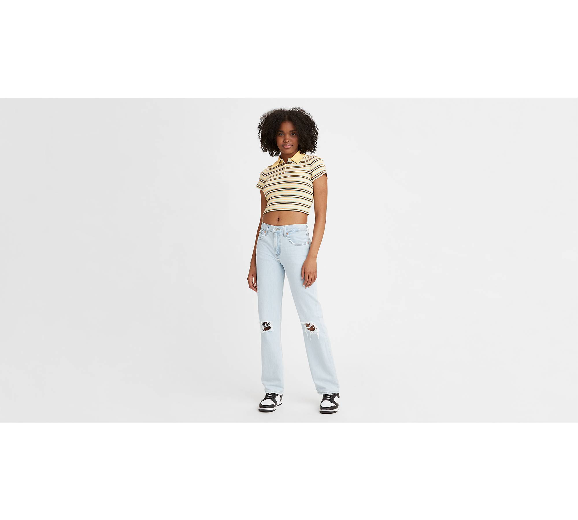 LEVI'S Low Pro Womens Jeans - Charlie Glow Up