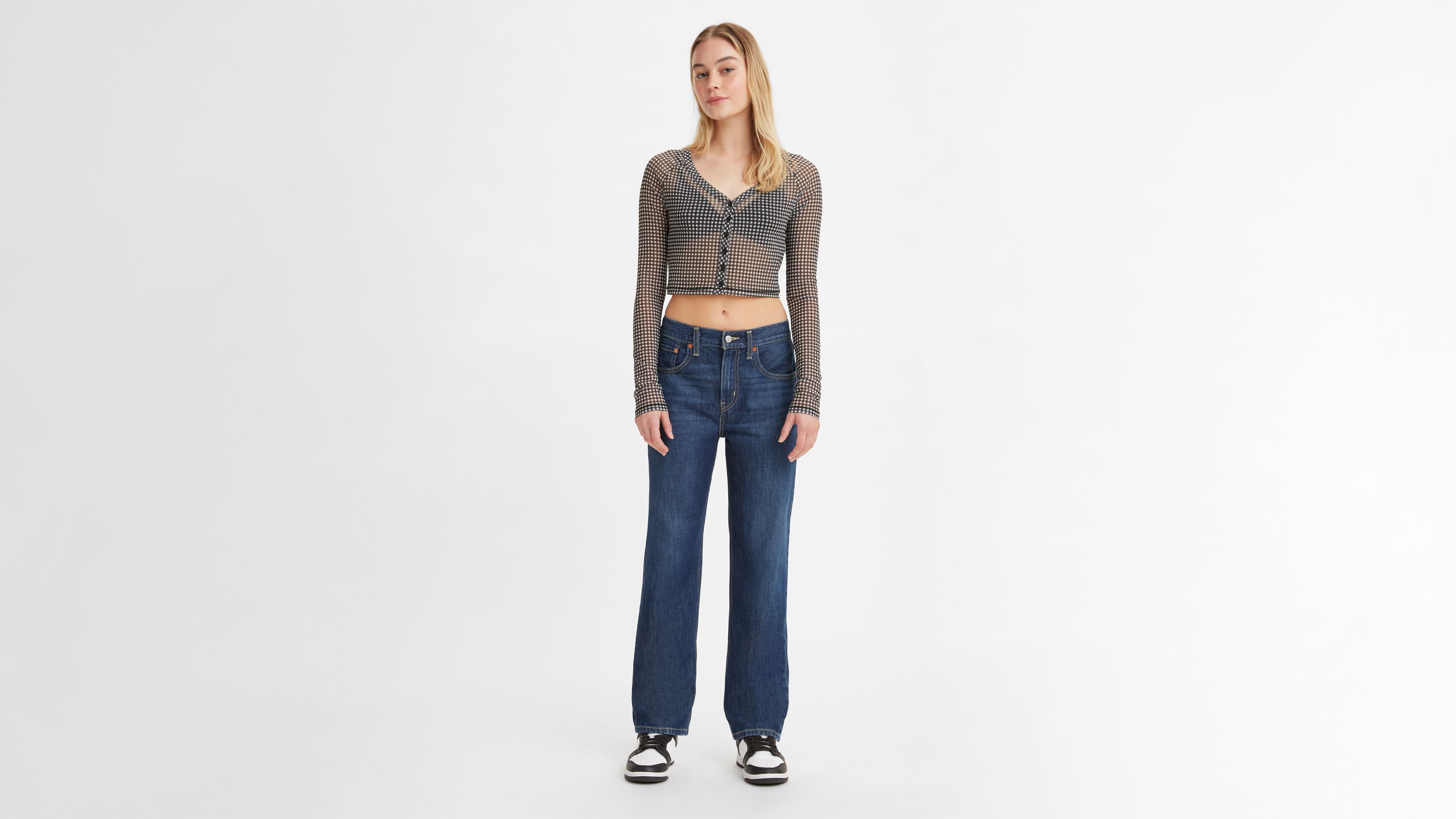 Levi's A0964 Low Pro Mid Rise Straight Leg Jean