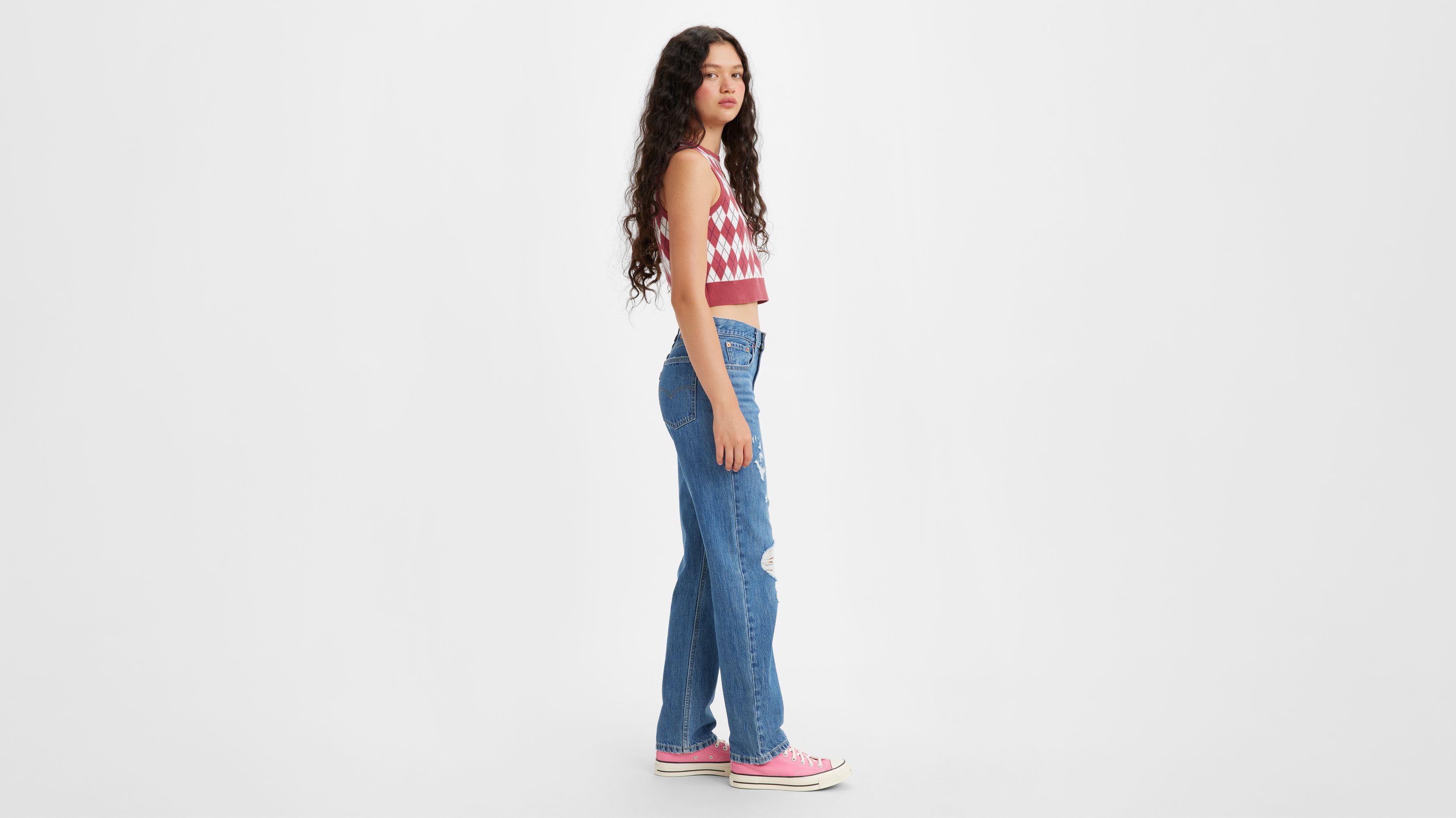 Low Pro Women's Jeans - Medium Wash