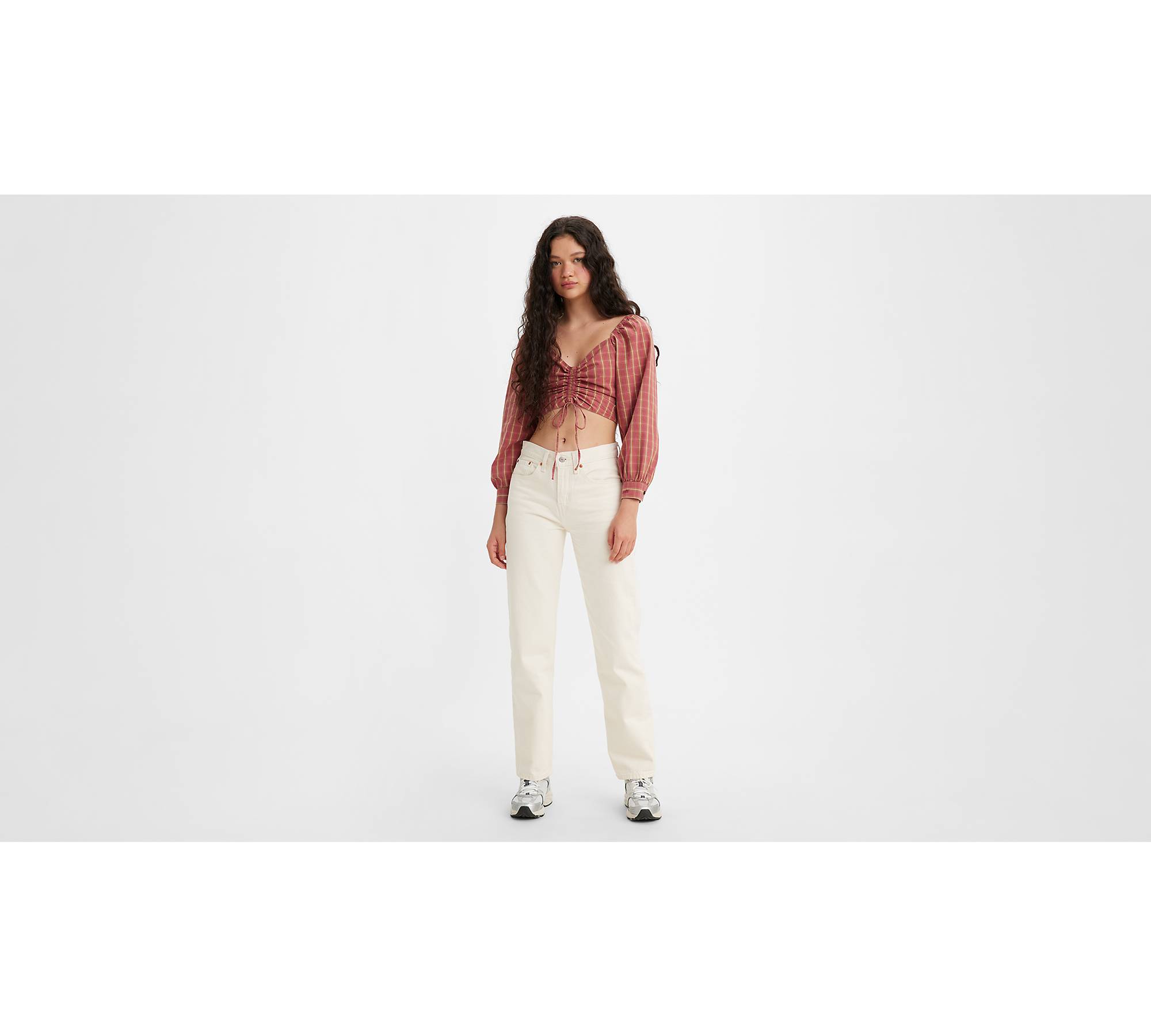Louis Vuitton Womens white denim jeans Sample Not For Public Sale