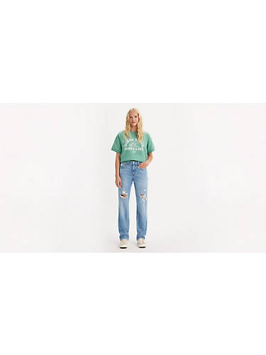 리바이스 Levi Low Pro Womens Jeans,Energy Vortex - Medium Wash