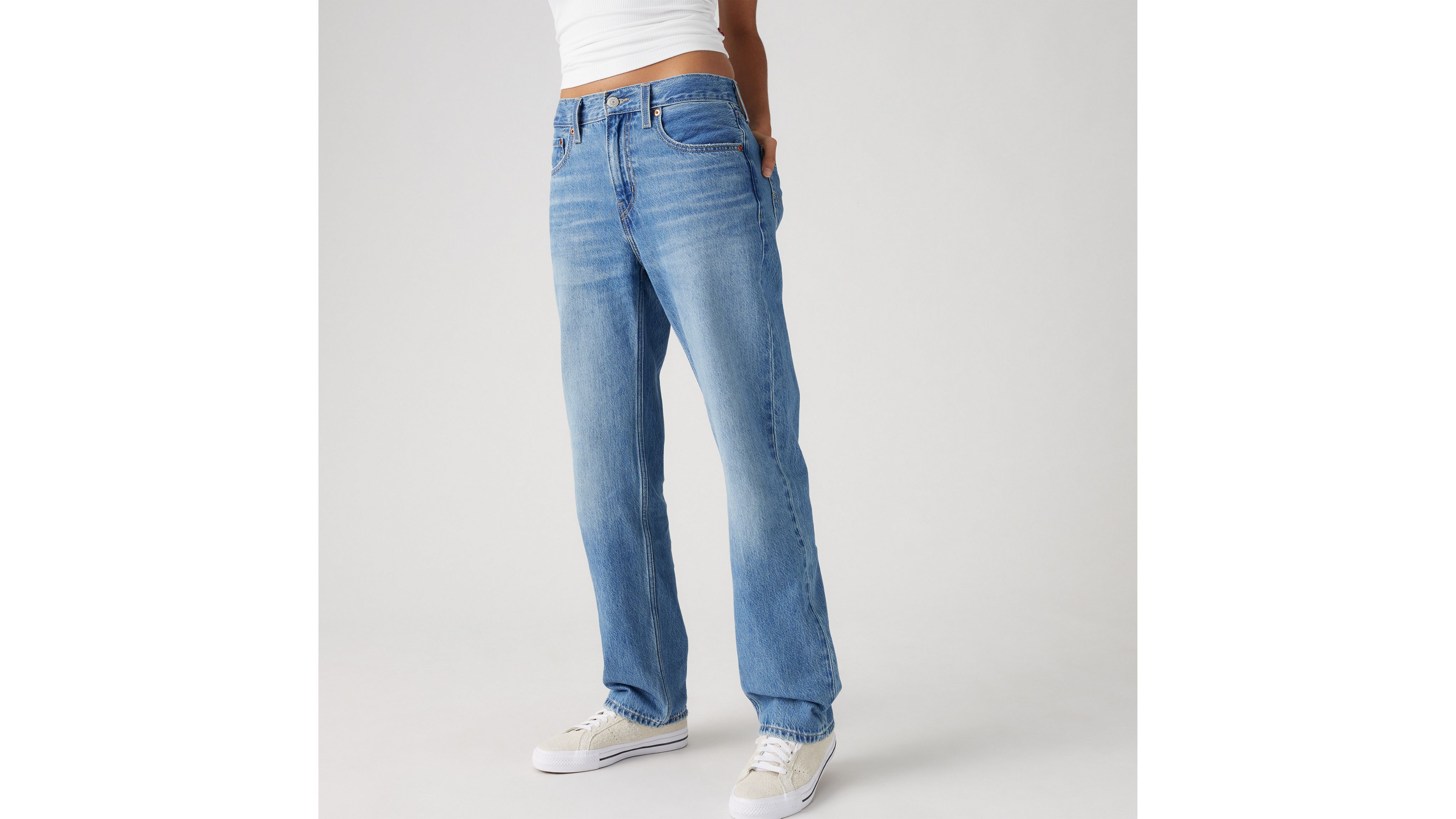 Levis Low Pro Straight Leg Jeans in Breathe Out NWOT! popular sz 25