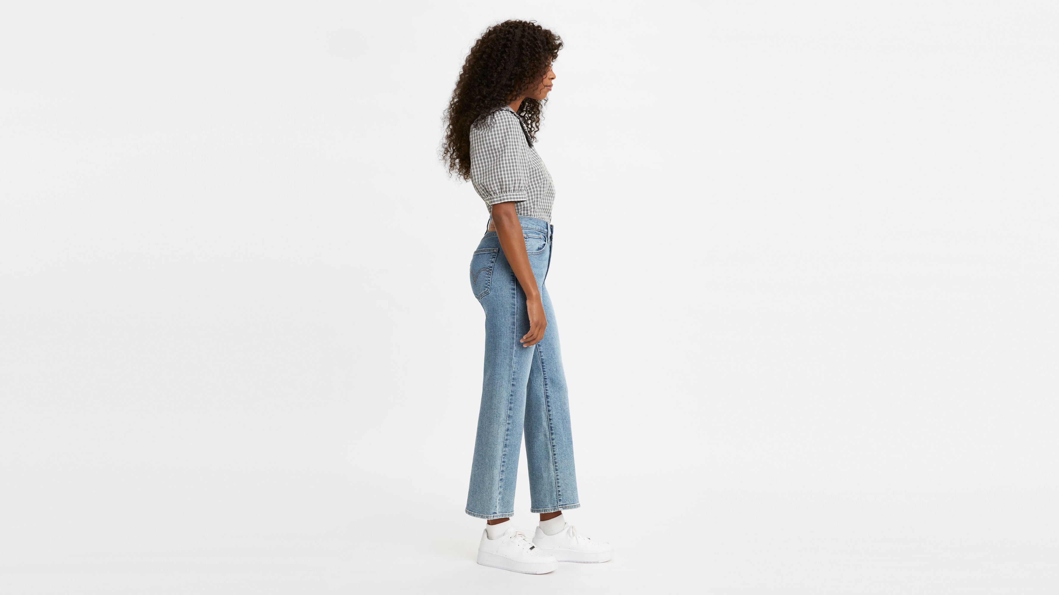 womens high rise levis