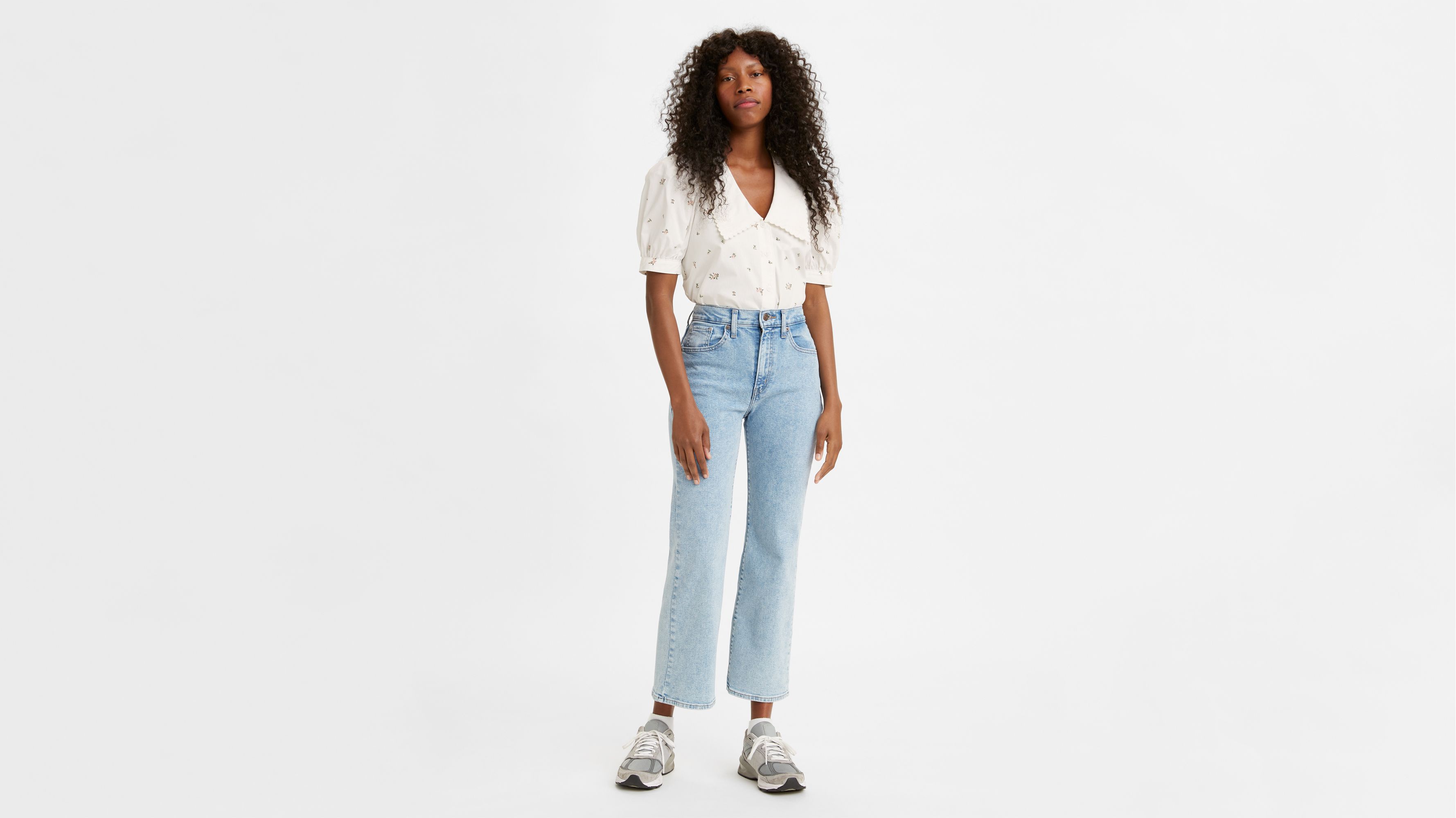 levis crop flare jeans