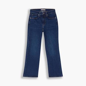 High Rise Cropped Flare Women's Jeans 6
