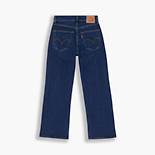 High Waisted Cropped Flare Jeans 7