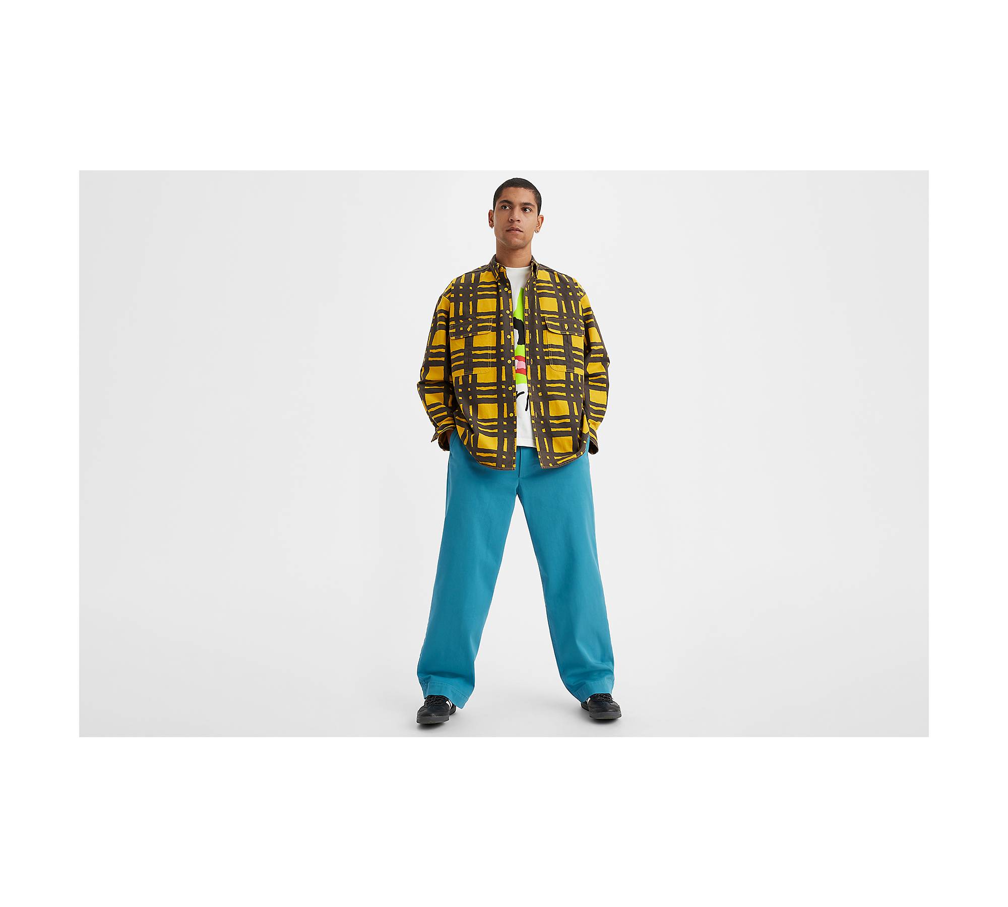 Levi's® Skateboarding Loose Chino Men's Pants - Blue | Levi's® US