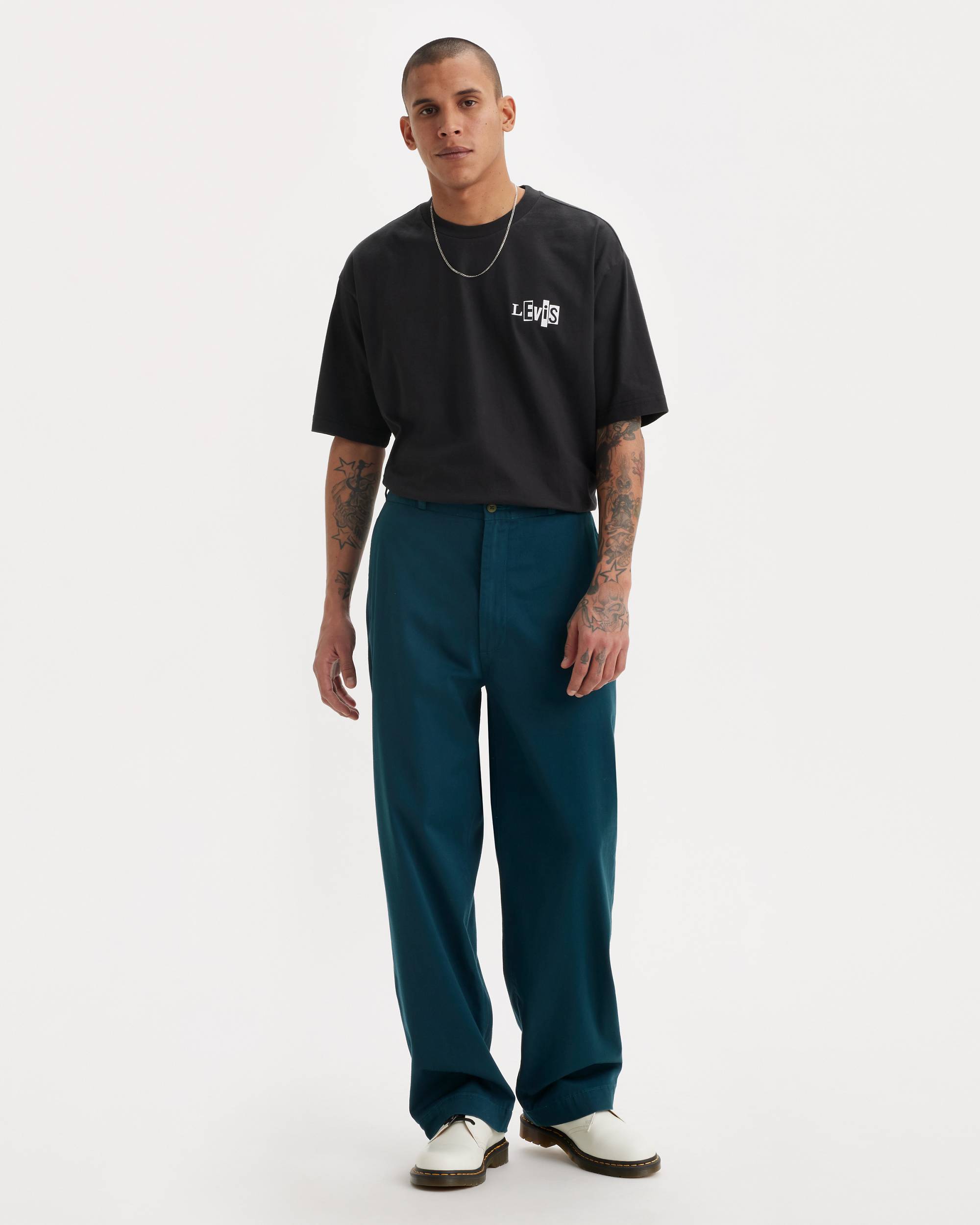 Levi's® Skateboarding™ Straight Fit Chinos - Blue | Levi's® US Levi's® Skateboarding™ Straight Fit Chinos - Blue | Levi's® US