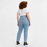 70's High Slim Straight Women's Jeans (Plus Size) 4