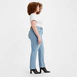 70's High Slim Straight Women's Jeans (Plus Size) 3