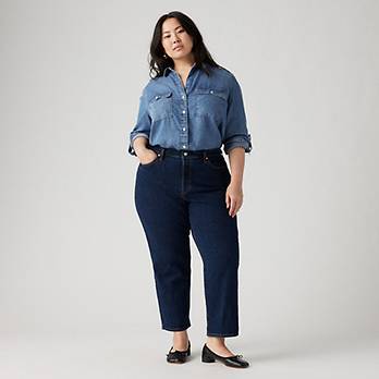 Wedgie Straight Fit Women's Jeans (Plus Size) 4