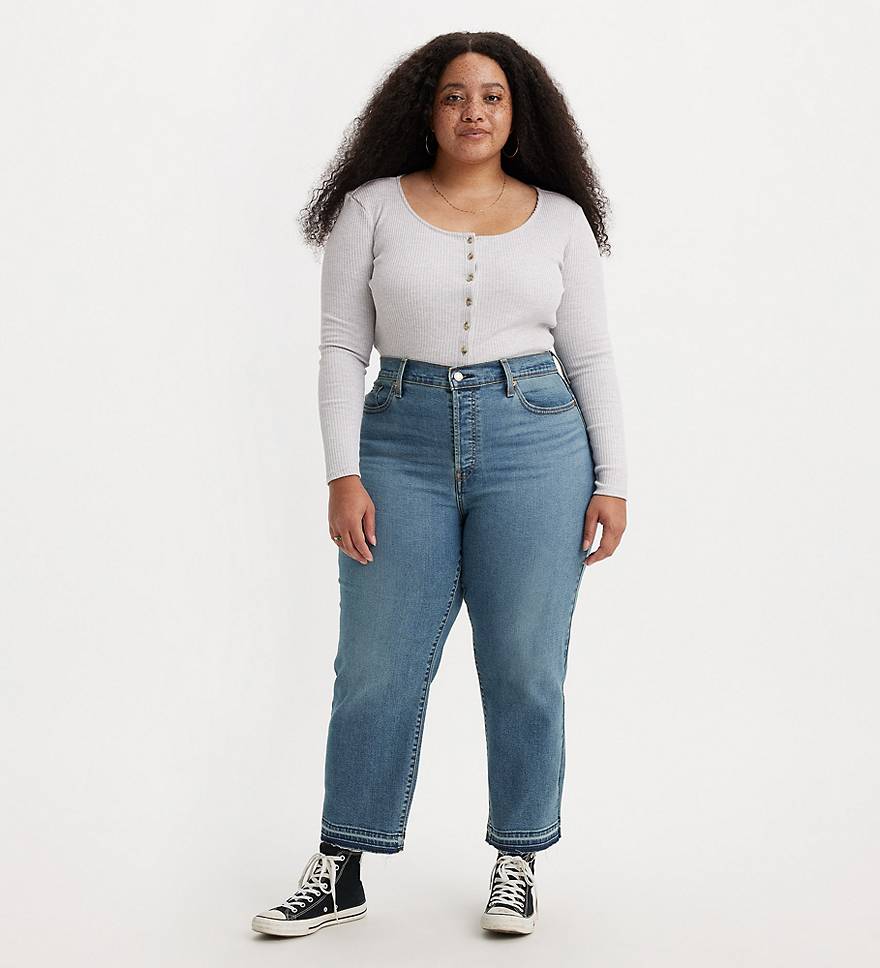 Wedgie Straight Fit Women's Jeans (plus Size) - Medium Wash | Levi's® CA