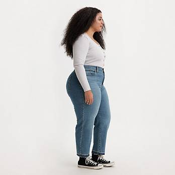 Wedgie Straight Fit Women's Jeans (plus Size) - Medium Wash | Levi's® CA