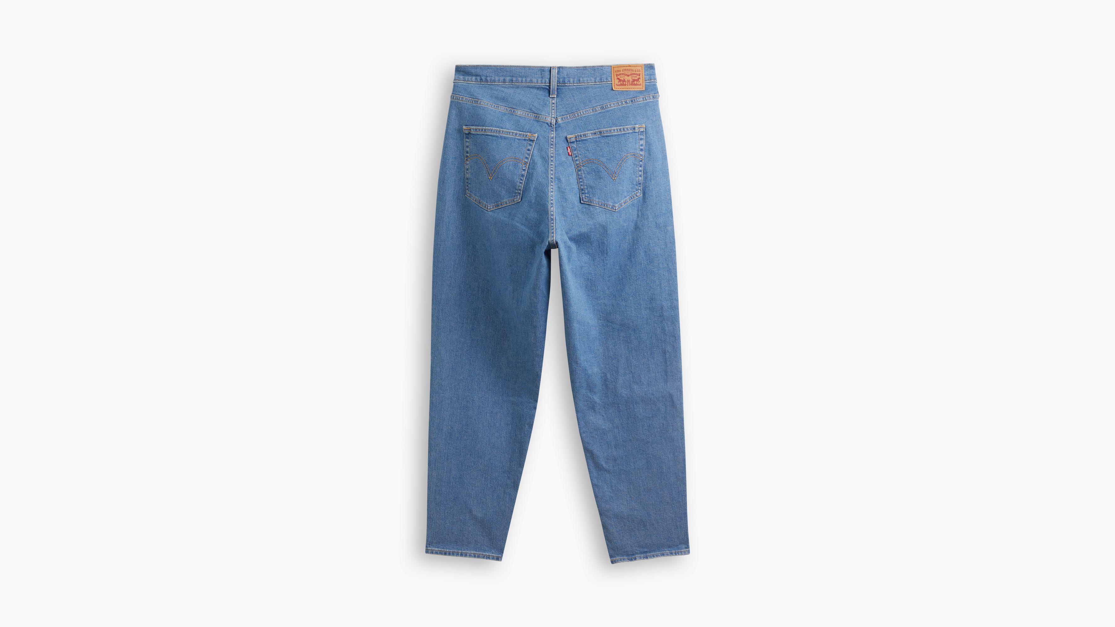 Levi blue outlet mom jeans