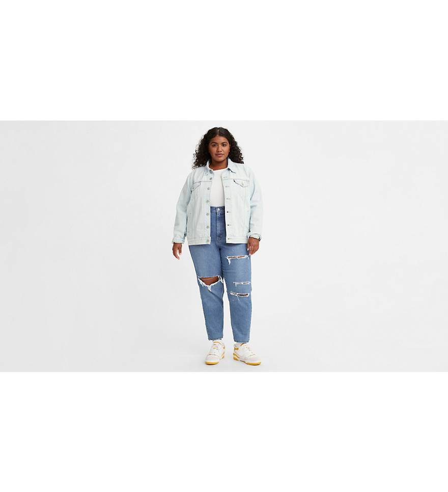 High Waisted Mom Women's Jeans (plus Size) - Medium Wash | Levi's® US